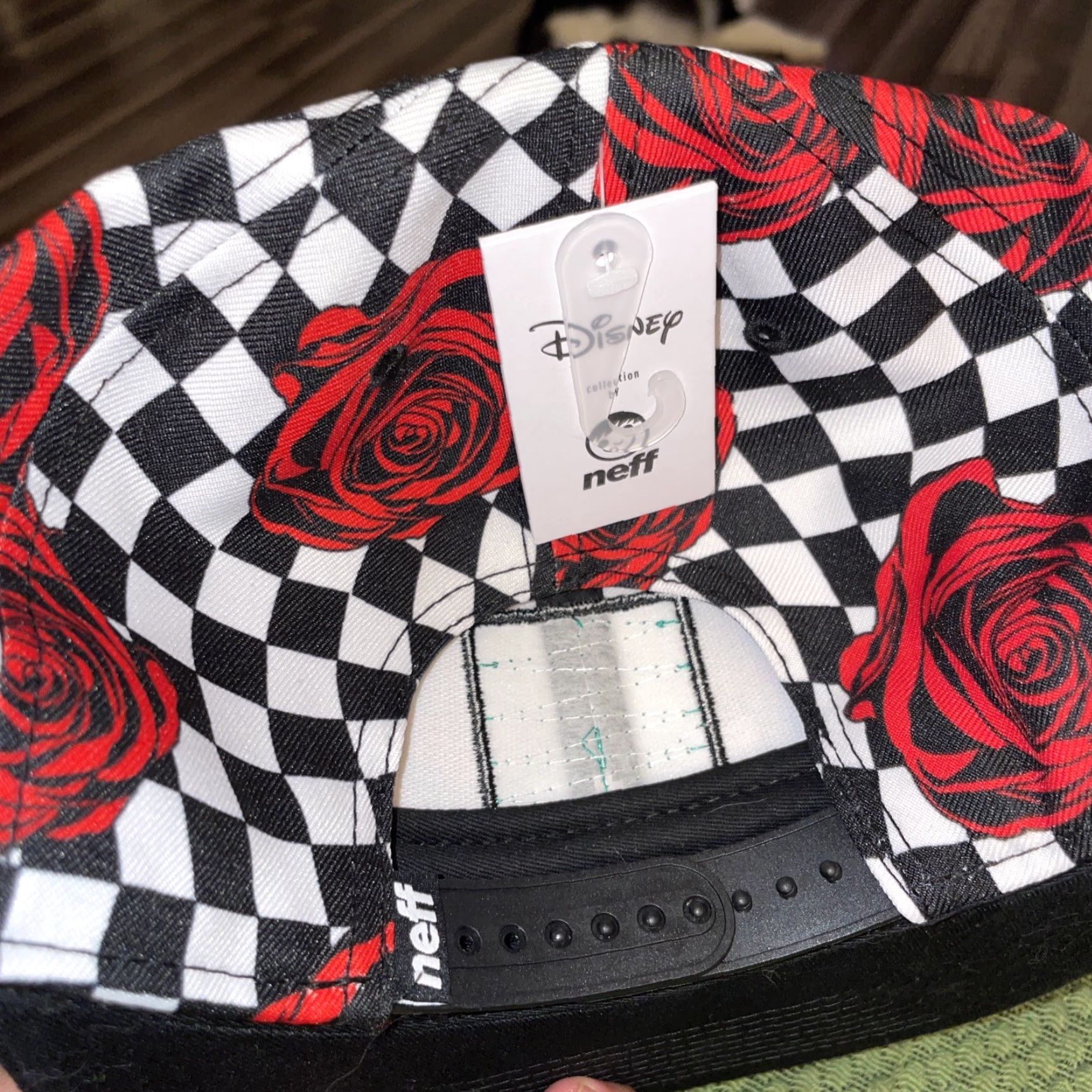 Vintage Mickey Mouse X Neff Hat SnapBack Adult One Size Black And White Adjustable Mens Size ONE SIZE - 2 Thumbnail