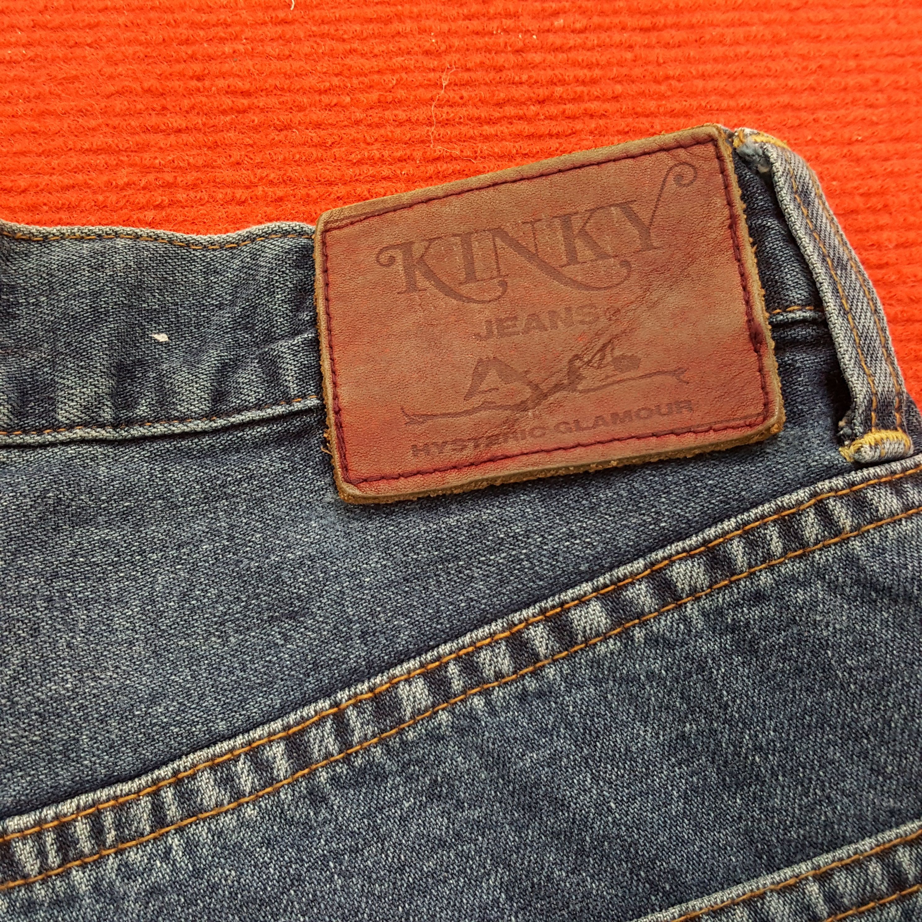 Hysteric Glamour Hysteric Glamour Kinky Jeans Rare Fashion Design Style Jeans Size US 27 - 15 Thumbnail