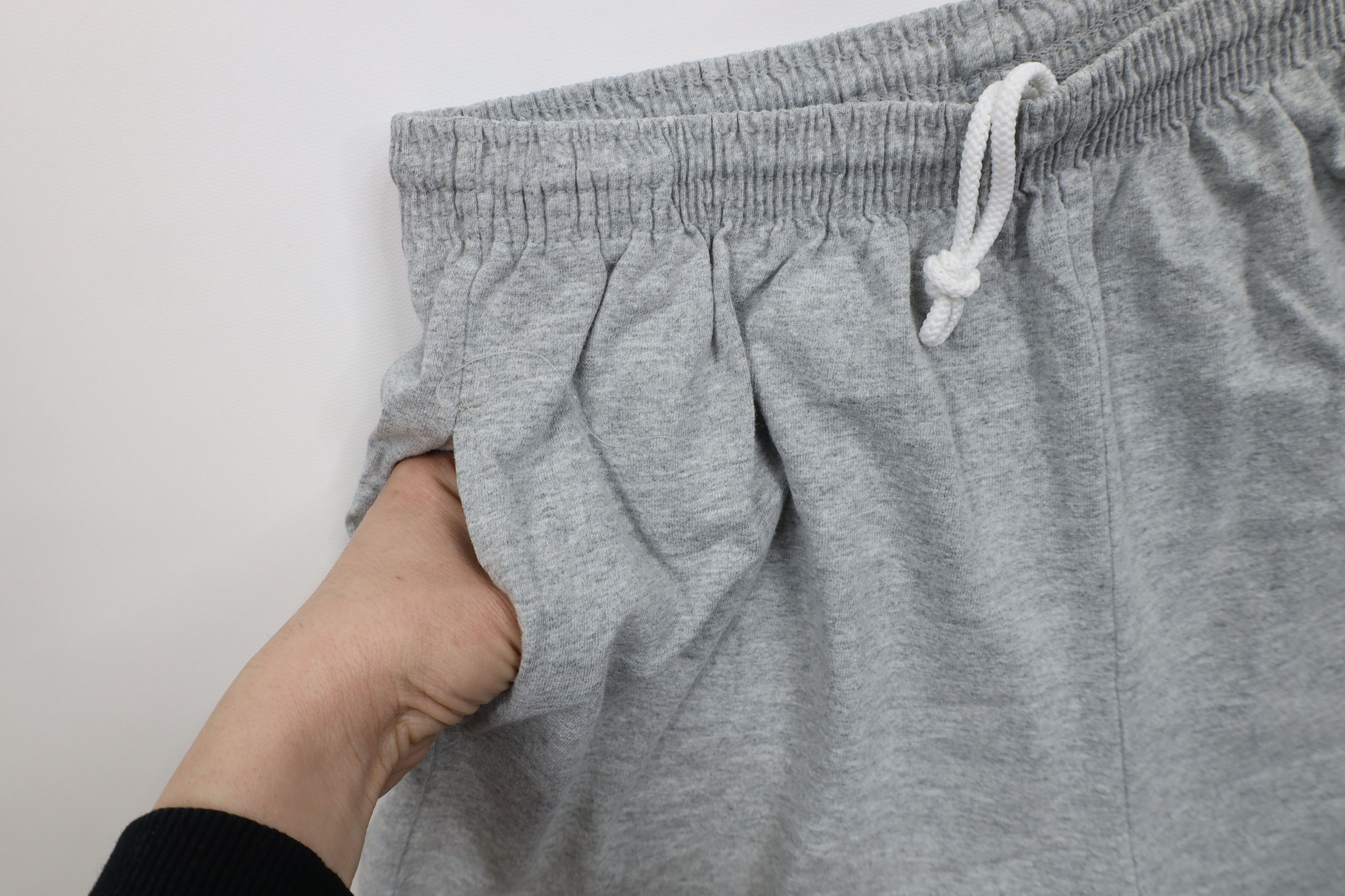 Vintage Vintage 90s Wilson Knee Dad Shorts Heather Gray Cotton Blend Size US 34 / EU 50 - 6 Thumbnail