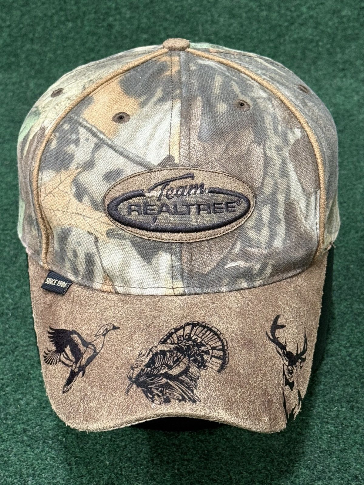 Realtree Team Realtree Camo Wildlife Strapback Hat Size ONE SIZE - 1 Thumbnail