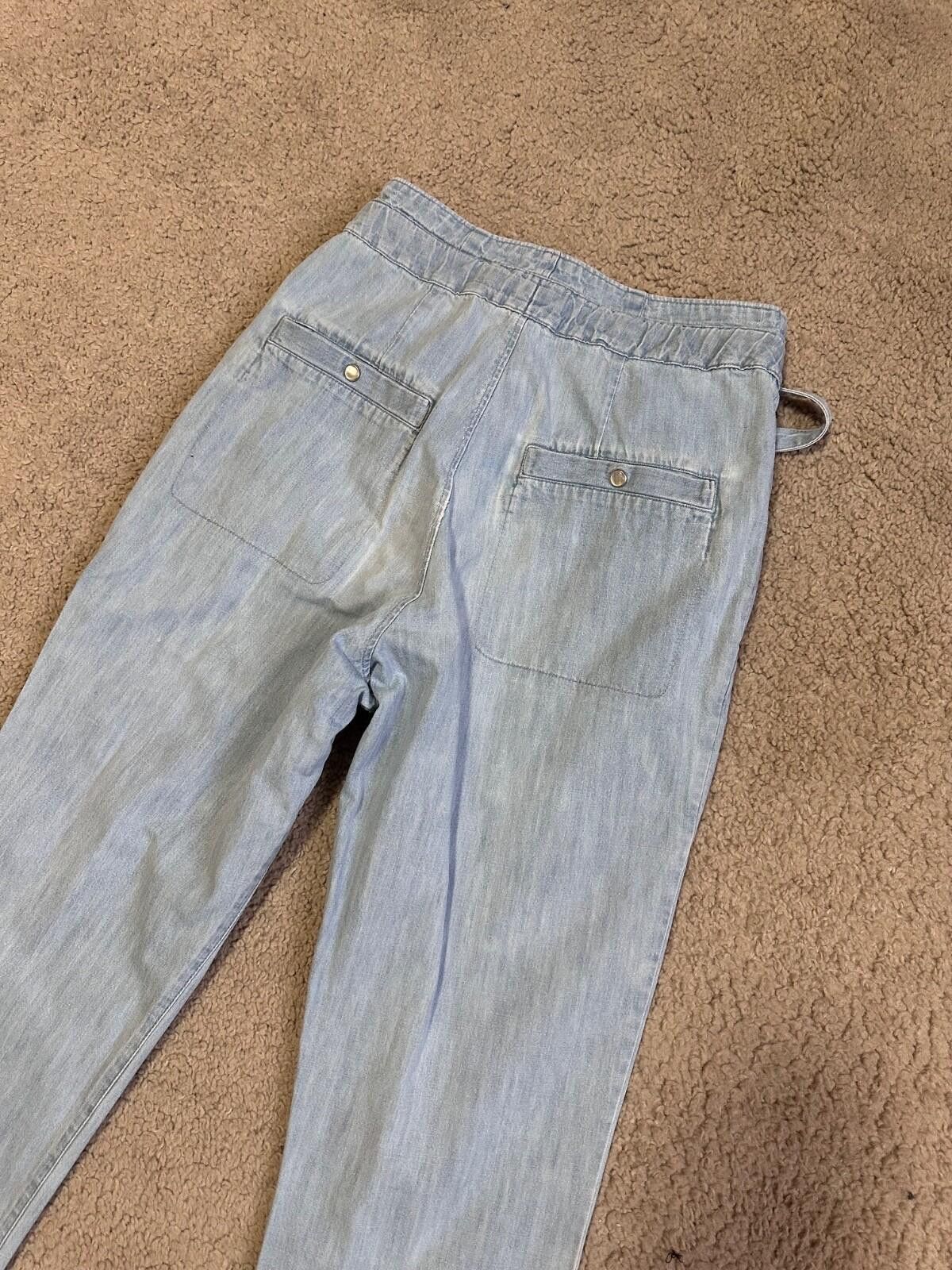 Isabel Marant Isabel Marant Chambray Muardo Pants Blue Size 34 Size 34" / US 12 / IT 48 - 8 Thumbnail