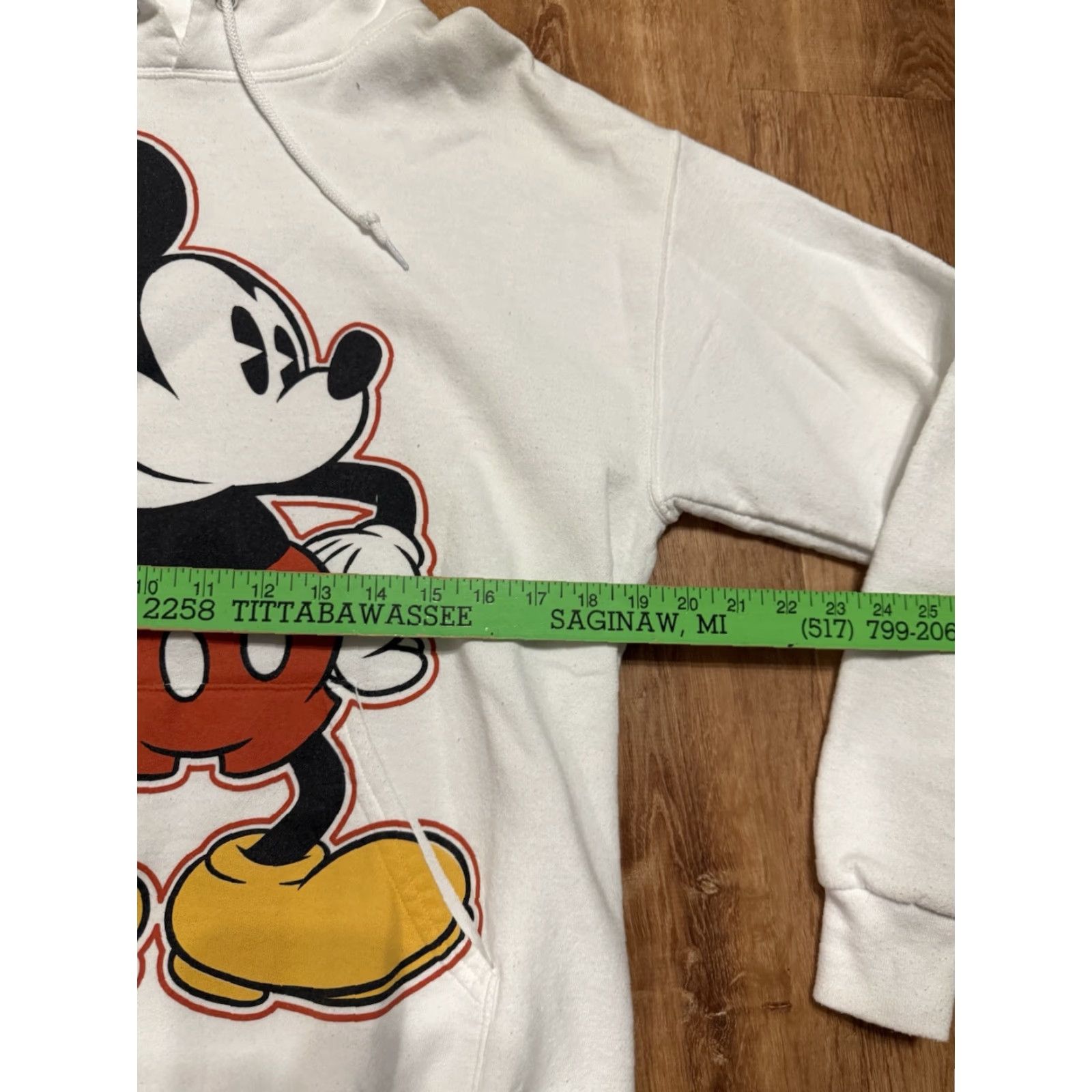 Disney Disney by Hanes Mickey Mouse Hoodie Sweatshirt White Medium Size M / US 6-8 / IT 42-44 - 7 Thumbnail