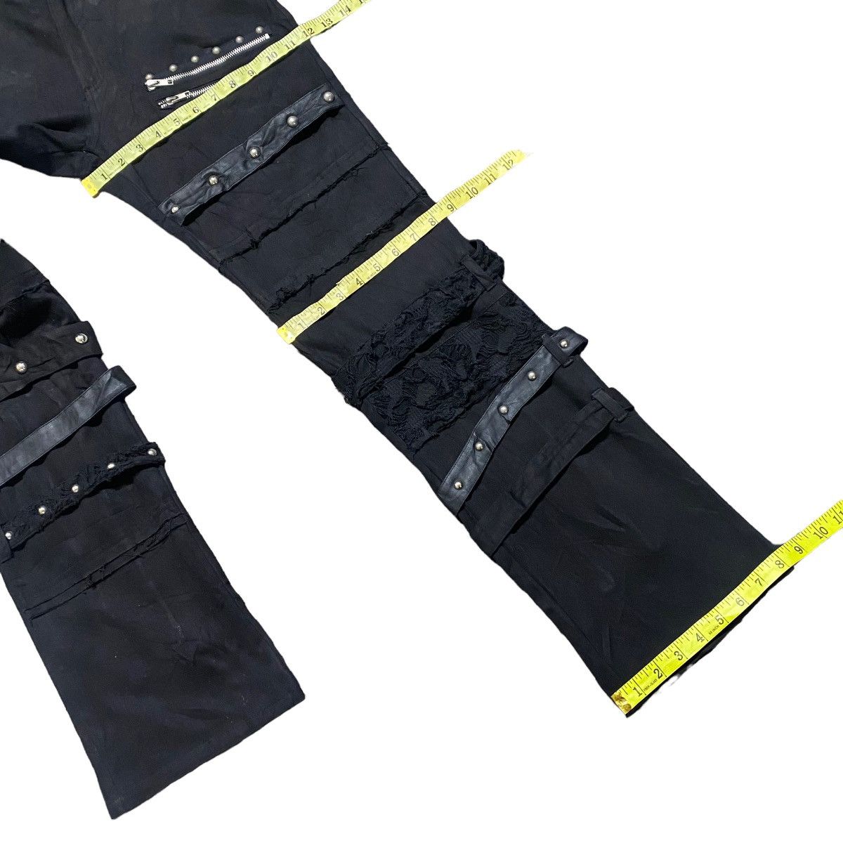 Sex Pot ReVeNGe Sexpot Revenge Bondage Pants' The Brain Is Invaded' Size US 33 - 18 Thumbnail
