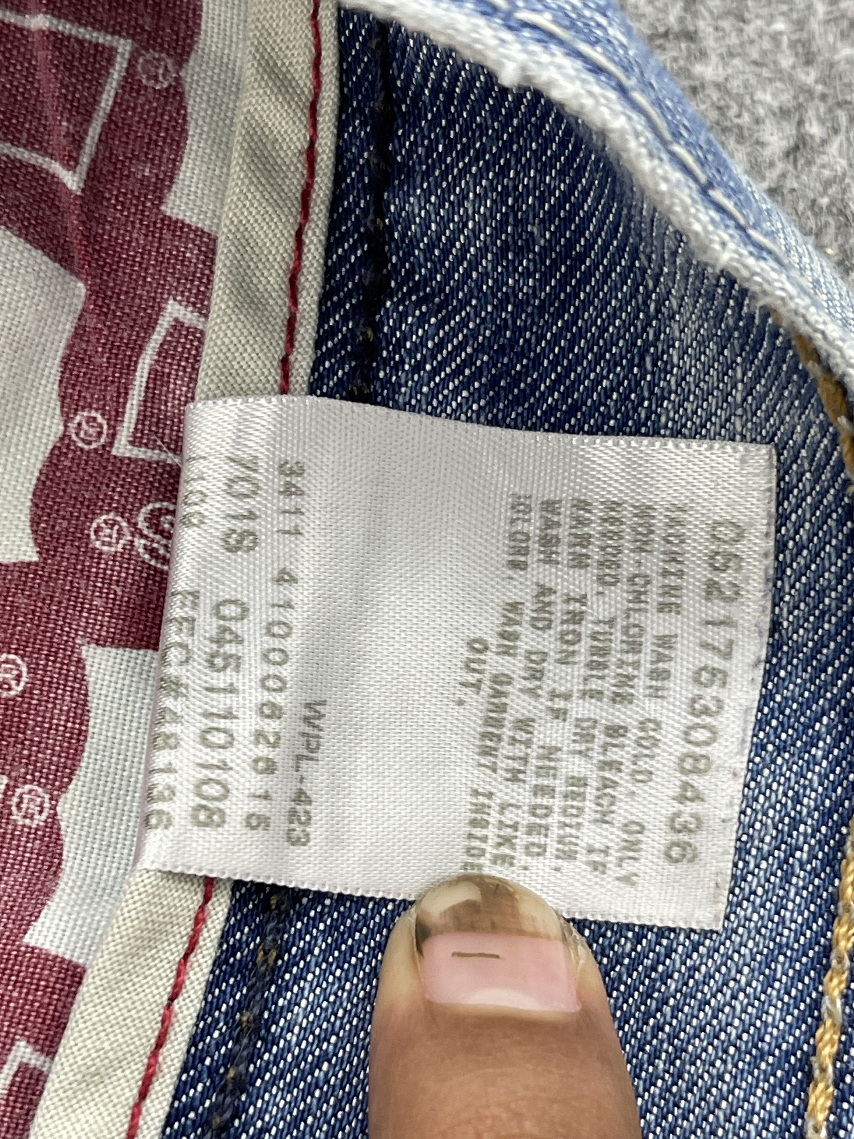 Levi's × Vintage Vintage Levis 511 Faded Blue Jeans DP2486 Size US 36 / EU 52 - 9 Thumbnail