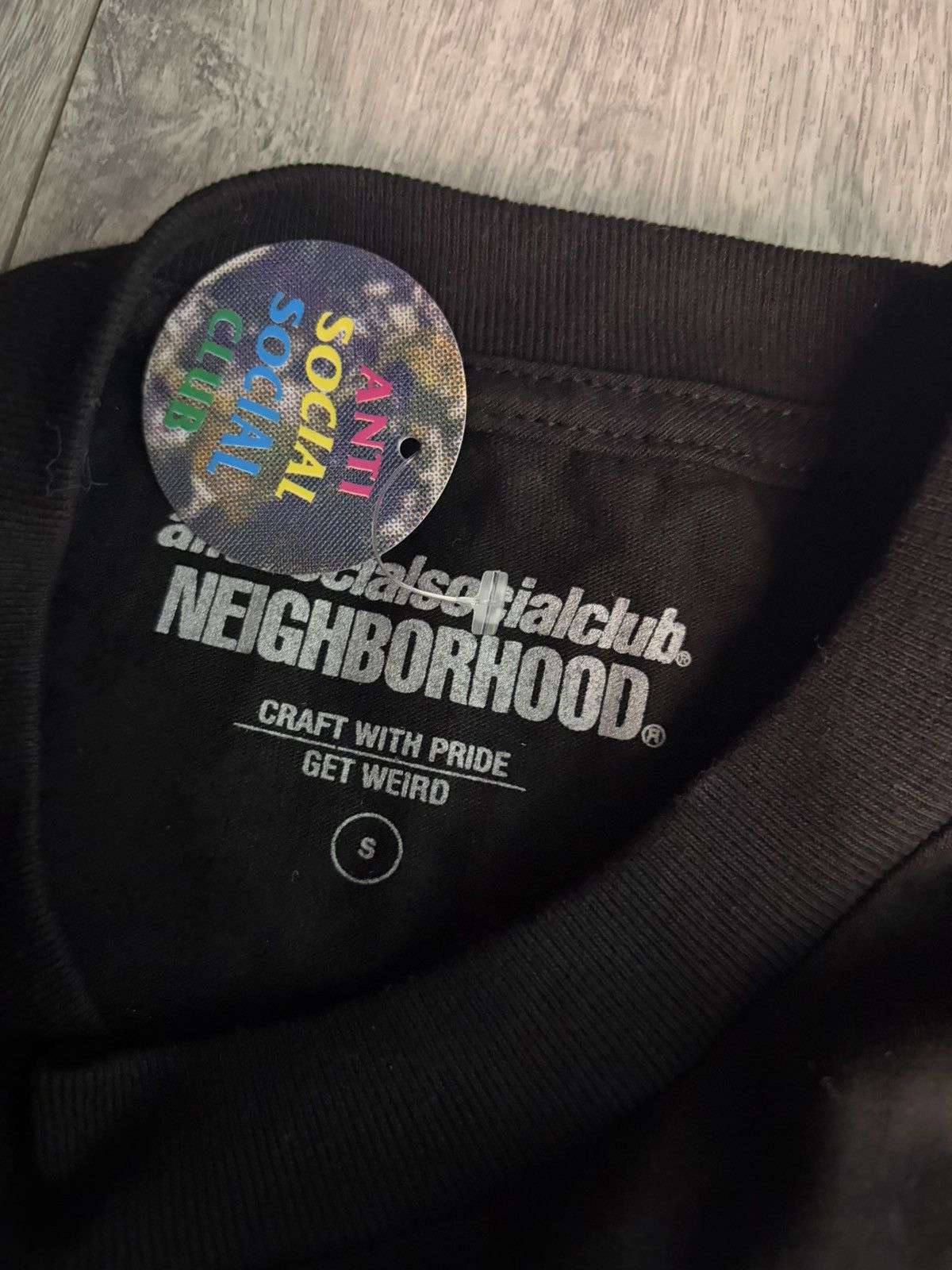 Anti Social Social Club × Neighborhood Anti Social Social Club x Neighborhood Tee Size US S / EU 44-46 / 1 - 3 Thumbnail