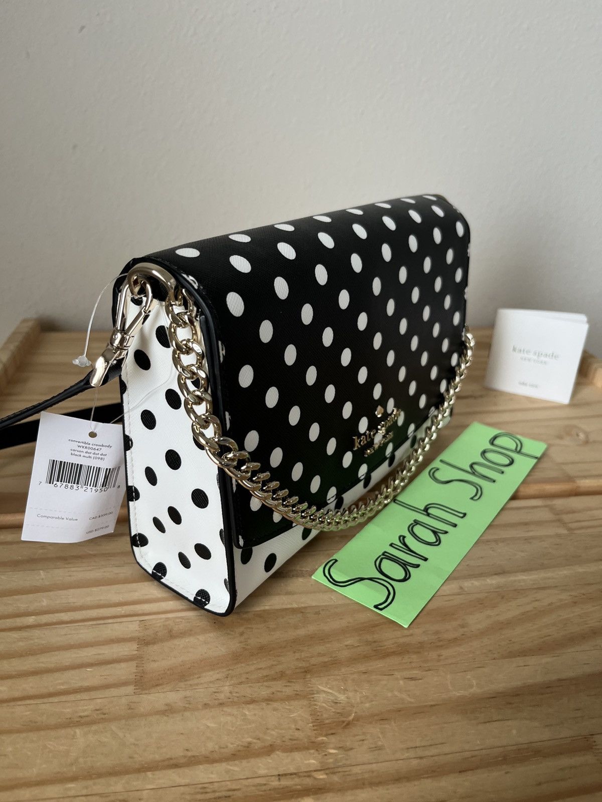 Kate Spade Kate Spade Carson Dot Dot Dot Convertible Crossbody Size ONE SIZE - 6 Thumbnail