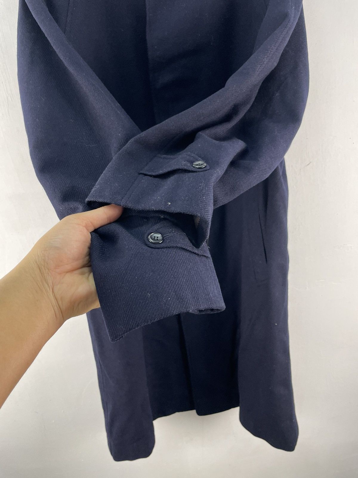 Junya Watanabe Vintage Watanabe Wool OverCoat Size US L / EU 52-54 / 3 - 7 Thumbnail