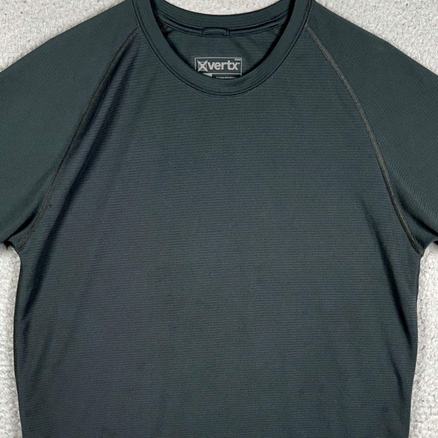 Vintage Vertx T-Shirt Men Large Dark Grey Tactical Performance Tee Crewneck Short Sleeve Size US L / EU 52-54 / 3 - 2 Thumbnail
