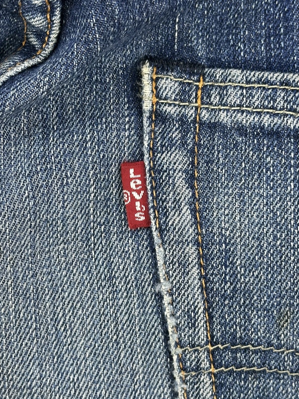 Levi's Levi’s 505 Whisker Faded Regular Fit Jeans Size US 33 - 13 Thumbnail