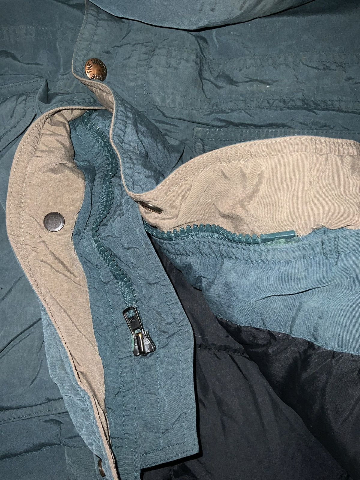 The North Face × Vintage 90s TNF The North Face Goose Down Fill Puffer Parka Jacket Size US XL / EU 56 / 4 - 11 Thumbnail