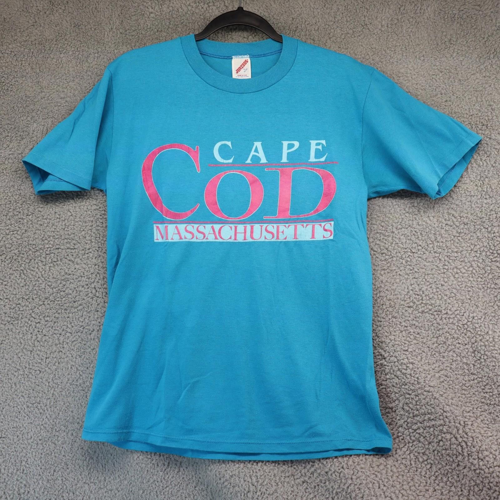 Jerzees Cape Cod Shirt Mens Large Sailboat Sailing 90s Adult Jerzees Size US L / EU 52-54 / 3 - 2 Thumbnail