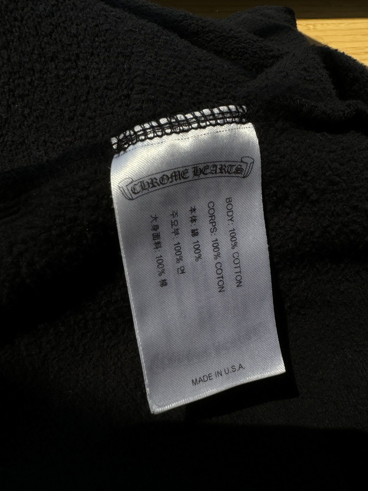 Chrome Hearts Chrome Hearts Black Fuck You Pullover Hoodie Bronze Print Size US L / EU 52-54 / 3 - 13 Thumbnail