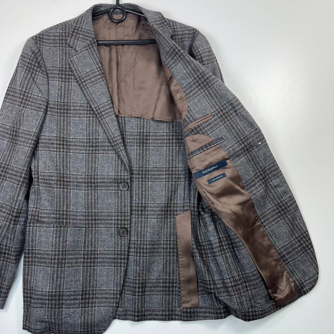 Suitsupply Suitsupply E Thomas Wool Cashmere Blazer Mens Eur 48 Size US L / EU 52-54 / 3 - 3 Thumbnail