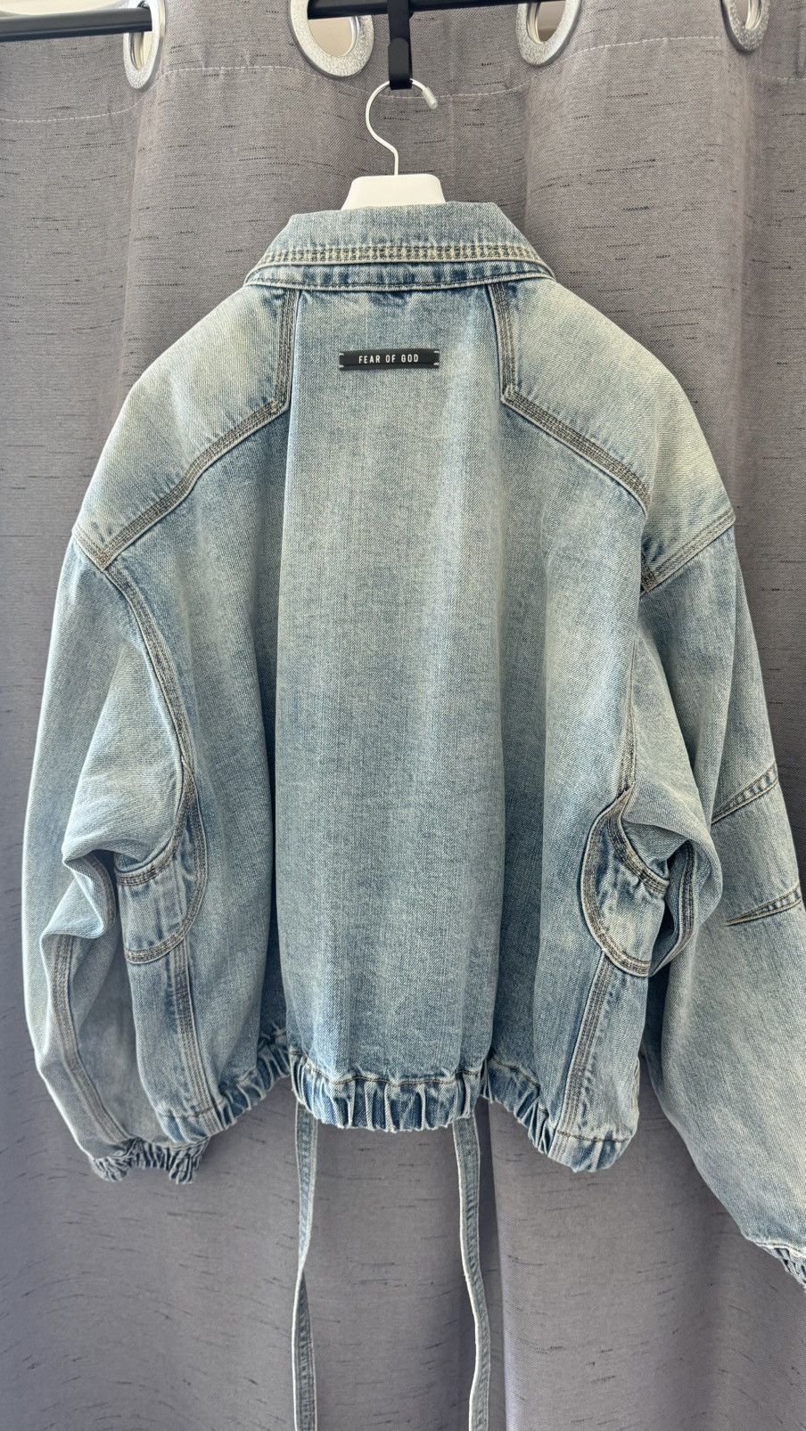 Fear of God Fear of God 6th Sixth Denim Track Jacket Size US S / EU 44-46 / 1 - 2 Thumbnail