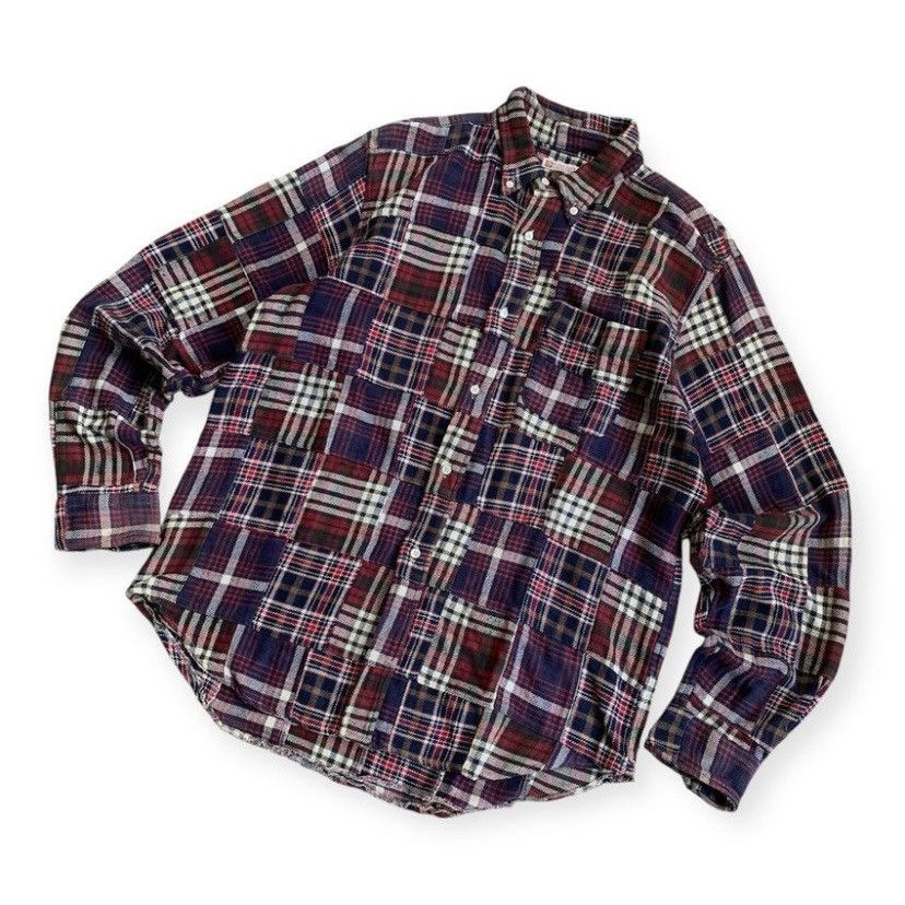 Sugar Cane 2000s SUGAR CANE MULTI PLAID PATCHWORK JAPANESE BRAND Size US M / EU 48-50 / 2 - 2 Thumbnail