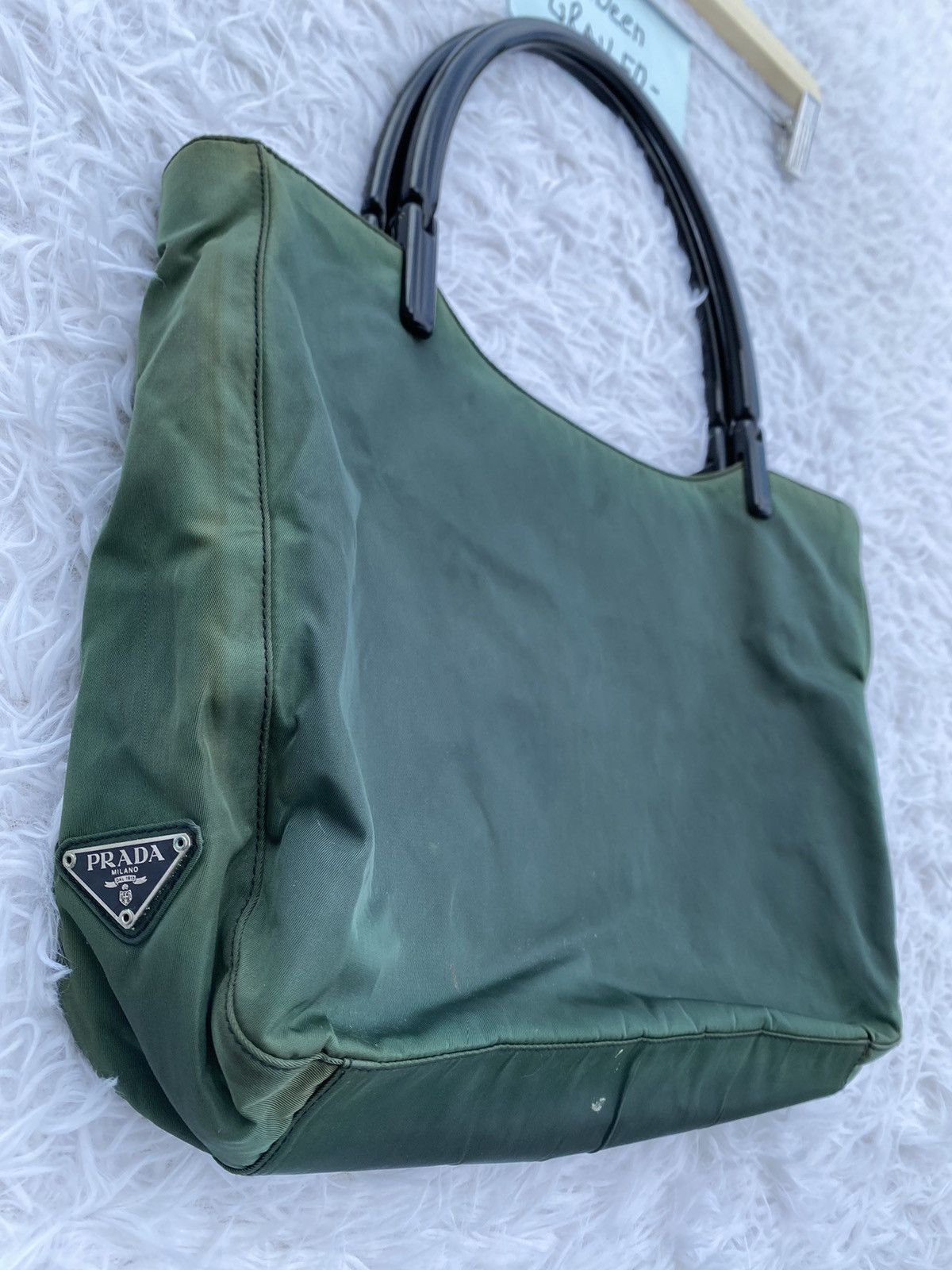 Prada Rare Vintage 1998 PRADA 100% Authentic Tote Bag Size ONE SIZE - 2 Thumbnail