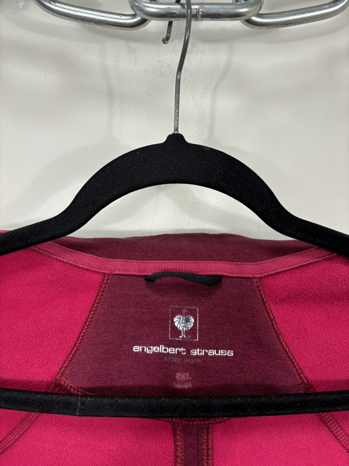 Other Engelbert Strauss Women’s Burgundy Red Work Fleece Jacket Size XL / US 12-14 / IT 48-50 - 14 Thumbnail