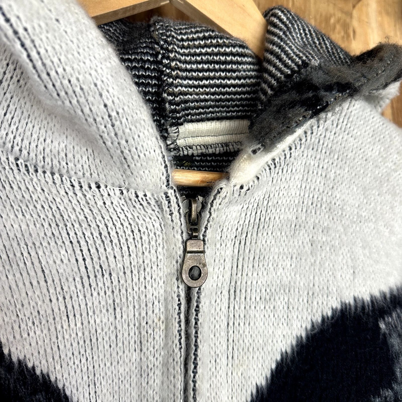 Japanese Brand Tejidos Ruminahui Wool Alpaca Zip-up Hoodie Eagle Size XL Size US XL / EU 56 / 4 - 4 Thumbnail