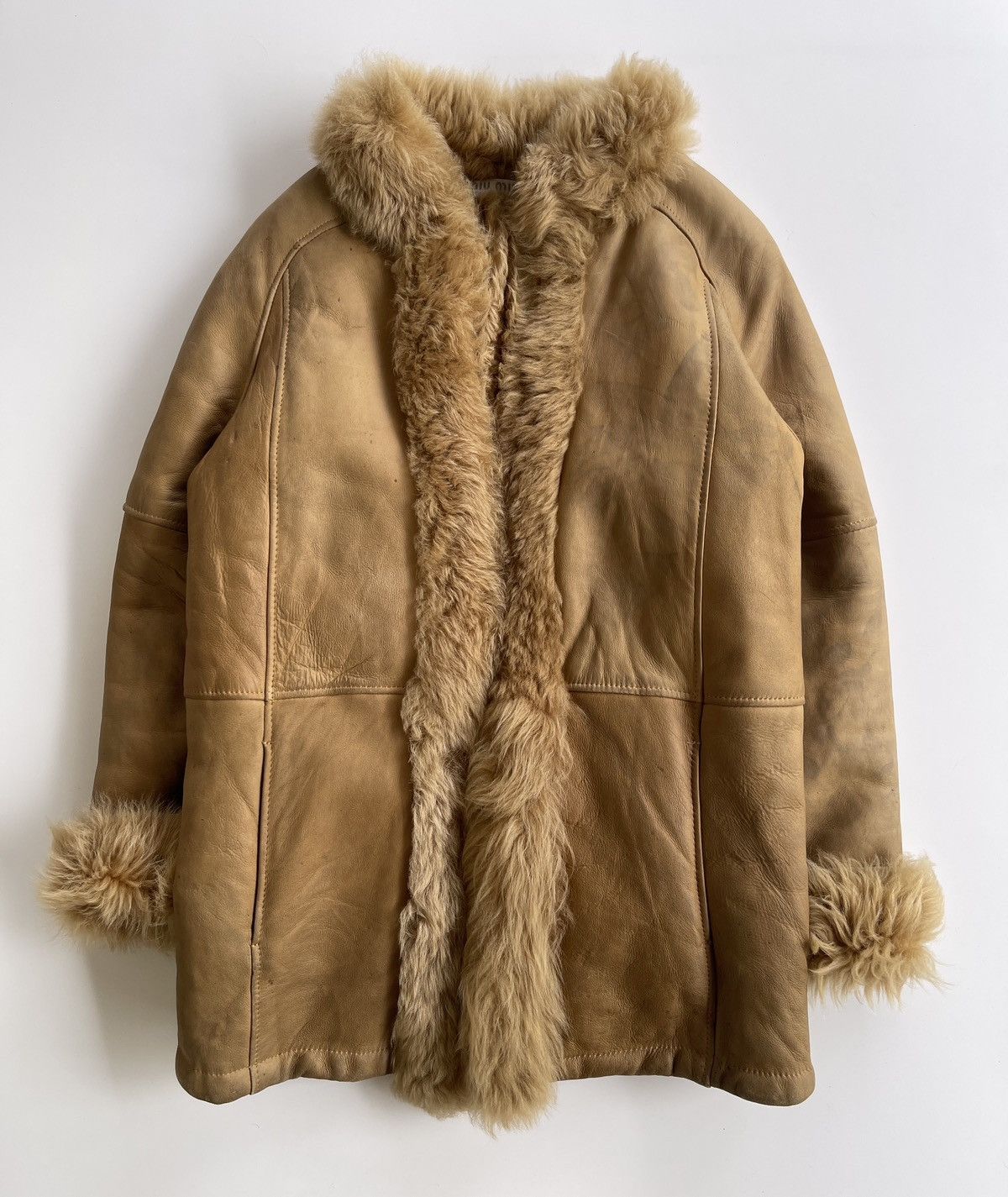 Miu Miu Miu Miu Sheepskin Shearling Fur Jacket Size M / US 6-8 / IT 42-44 - 2 Thumbnail