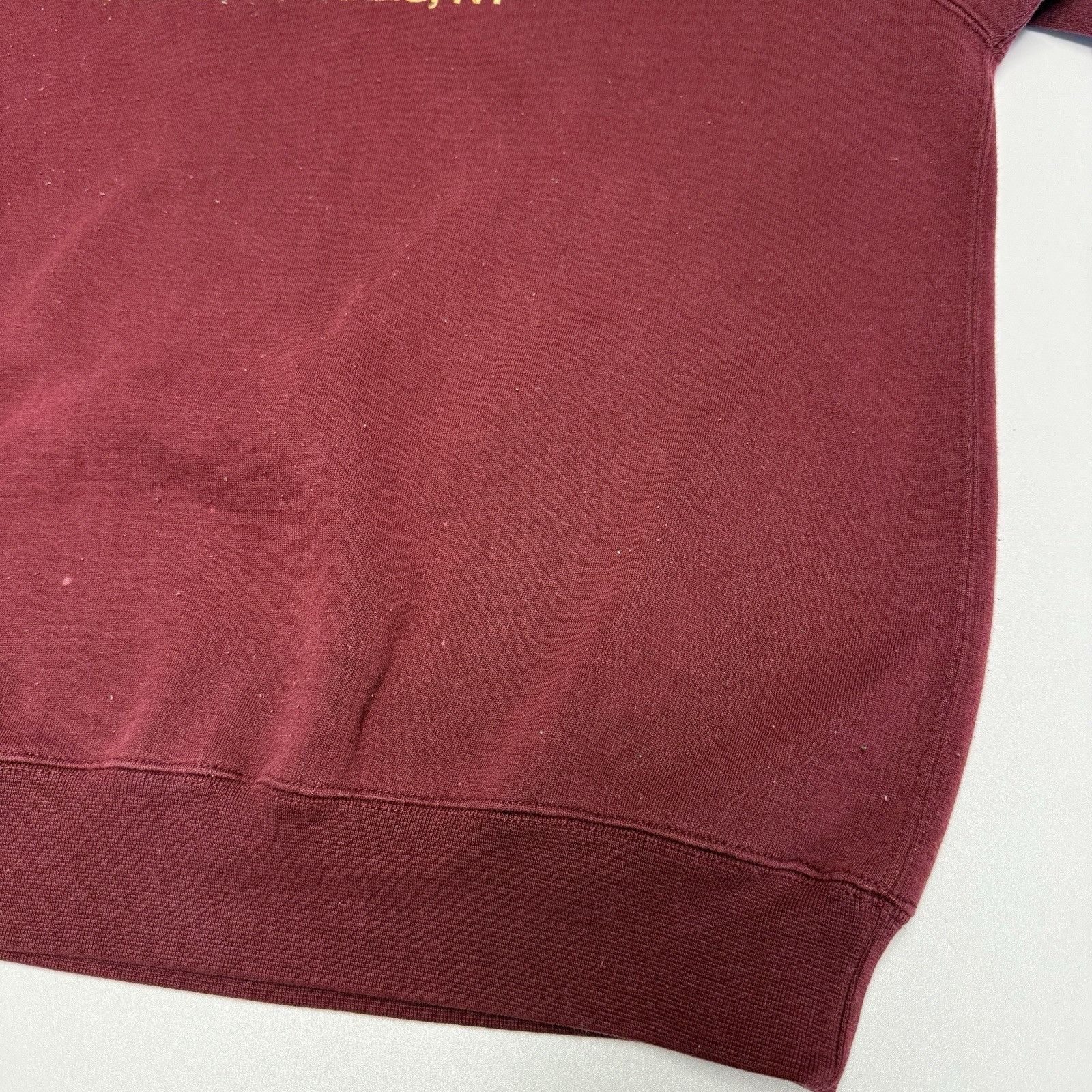 Hard Rock Cafe × Vintage Vintage Hard Rock Cafe Sweatshirt Mens Large Red Niagara Fal Size US L / EU 52-54 / 3 - 7 Thumbnail