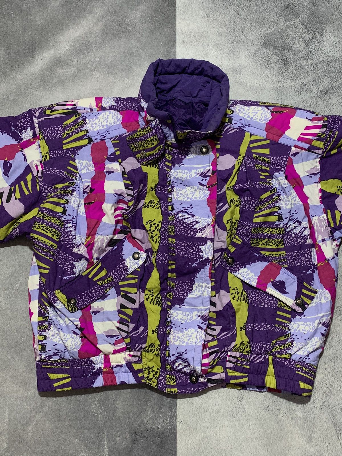 Vintage Vintage 90s Japanese art down jacket streetwear size XL Size XL / US 12-14 / IT 48-50 - 4 Thumbnail