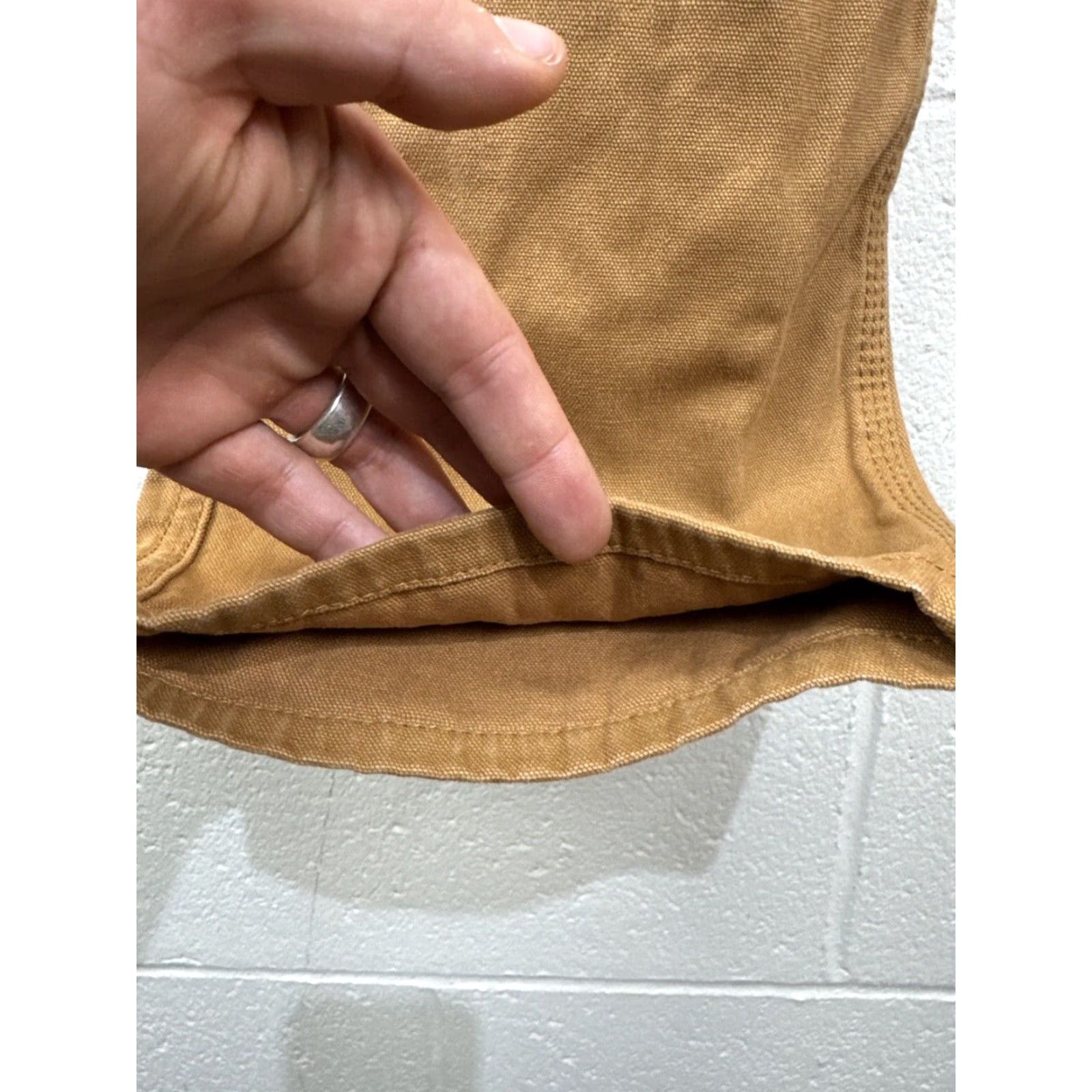 Eddie Bauer Eddie Bauer Workwear Brown Canvas Pants Relaxed Fit 38x32 Utility Men’s Size US 38 / EU 54 - 7 Thumbnail
