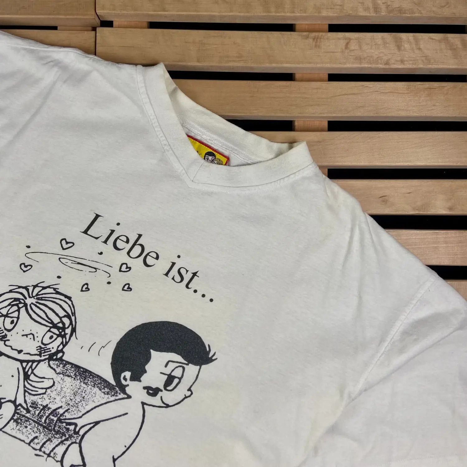 Vintage Mens Vintage T Shirt Lieve ist 1999 Minikin Size L Size US L / EU 52-54 / 3 - 2 Thumbnail