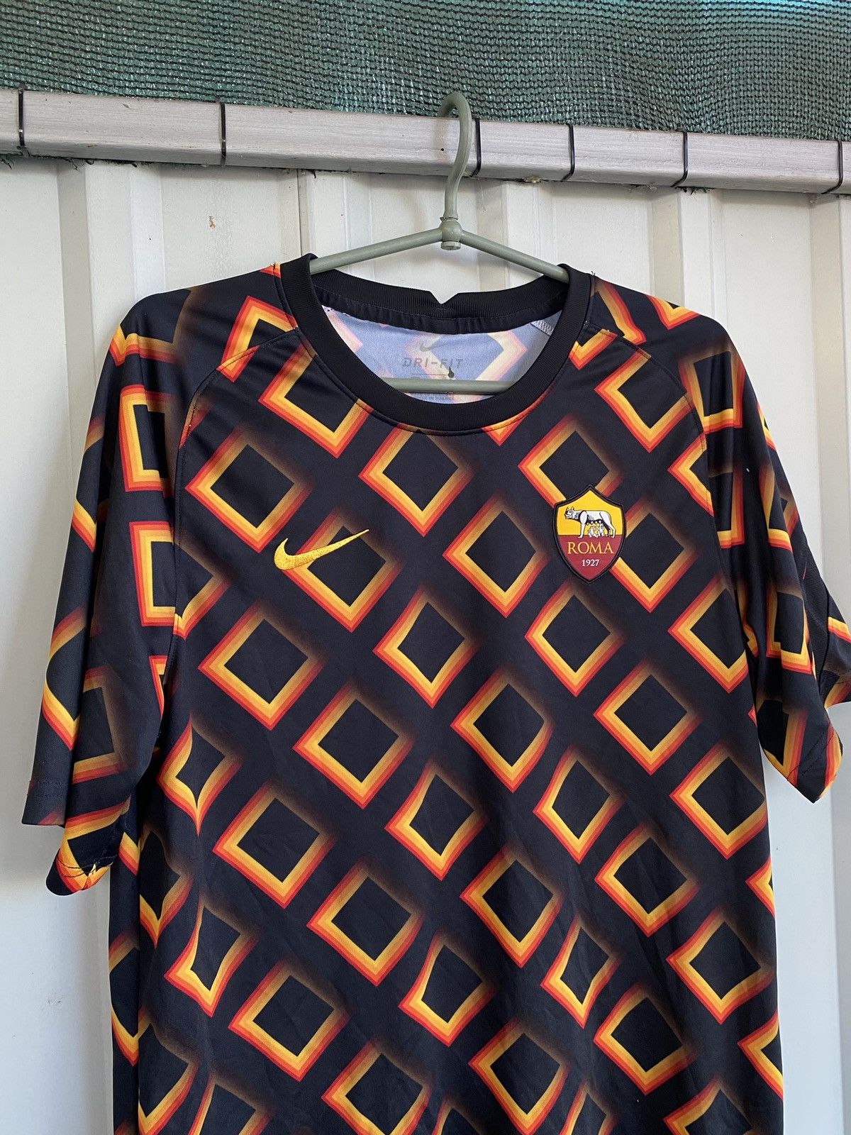 Nike AS ROMA 2020 2021 TRAINING FOOTBALL JERSEY NIKE CD5818-010 Size US L / EU 52-54 / 3 - 2 Thumbnail