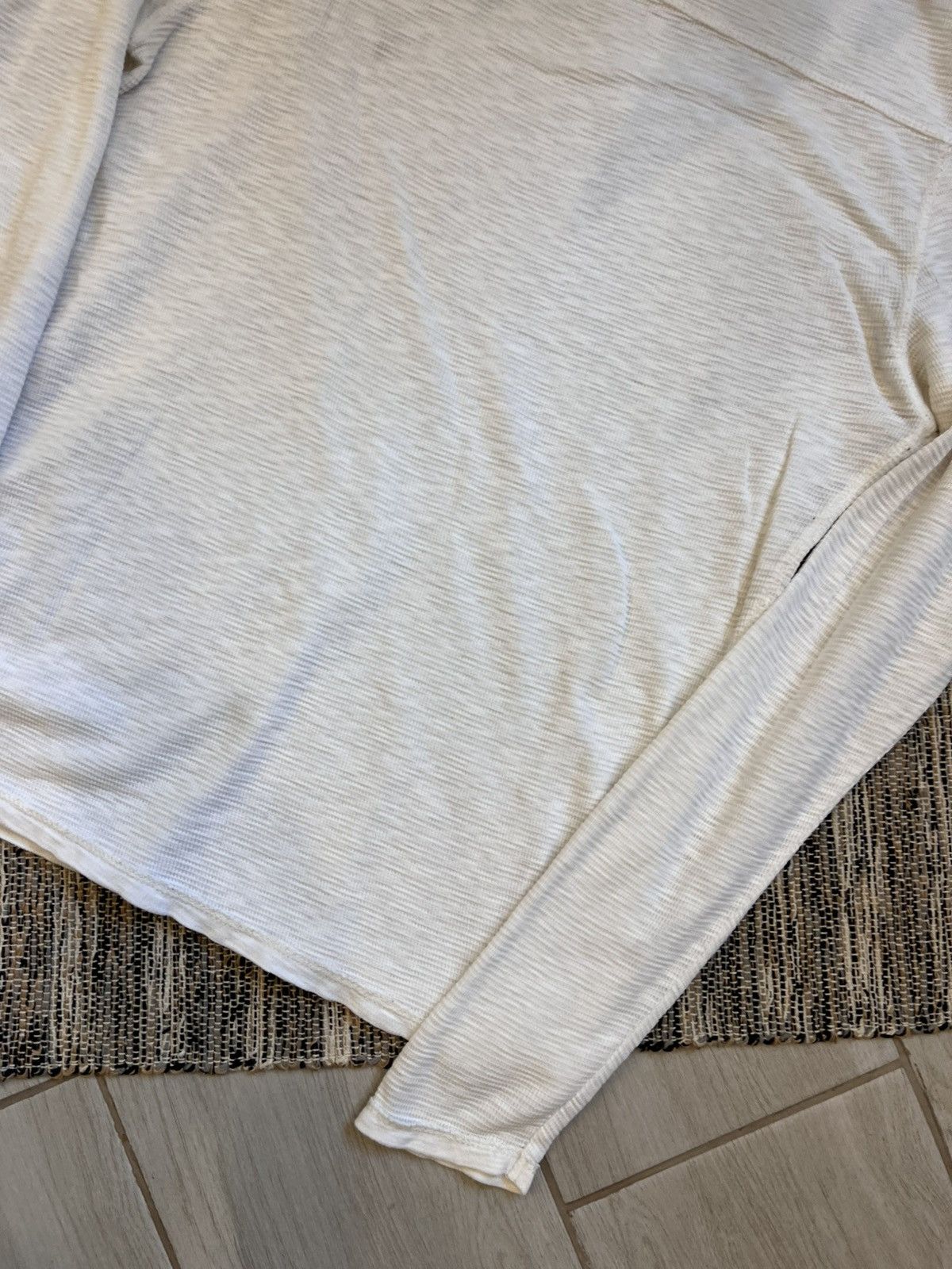 Allsaints Vintage AllSaints Longsleeve Tshirt white luxury avantgarde Size US XS / EU 42 / 0 - 11 Thumbnail