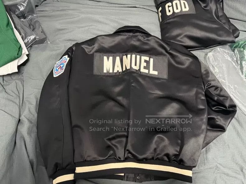 Fear of God Fear of God Silk medal baseball jacket Size US L / EU 52-54 / 3 - 2 Thumbnail