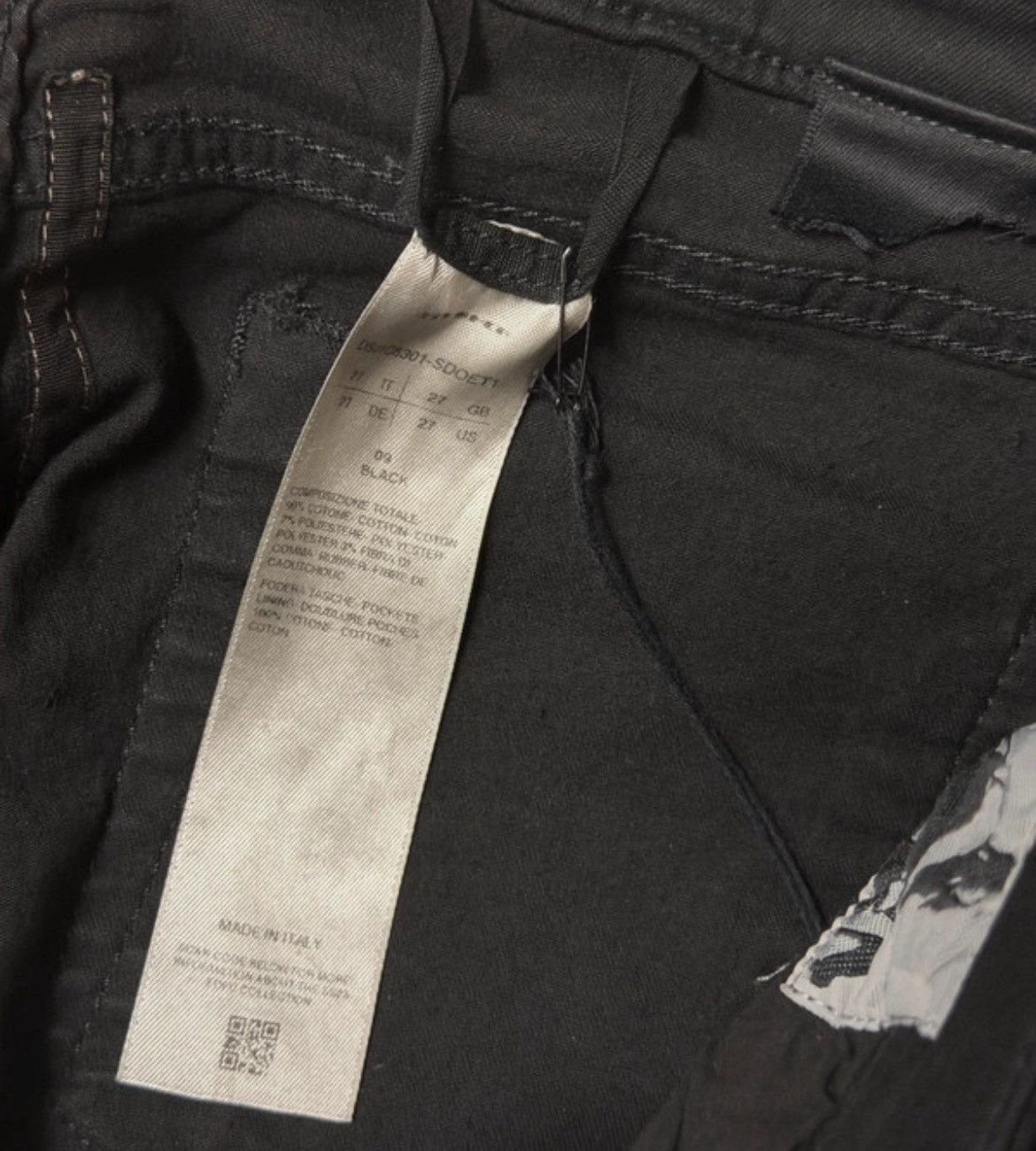 Rick Owens Rick Owens pentagram denim Shorts black Size US 29 - 6 Thumbnail