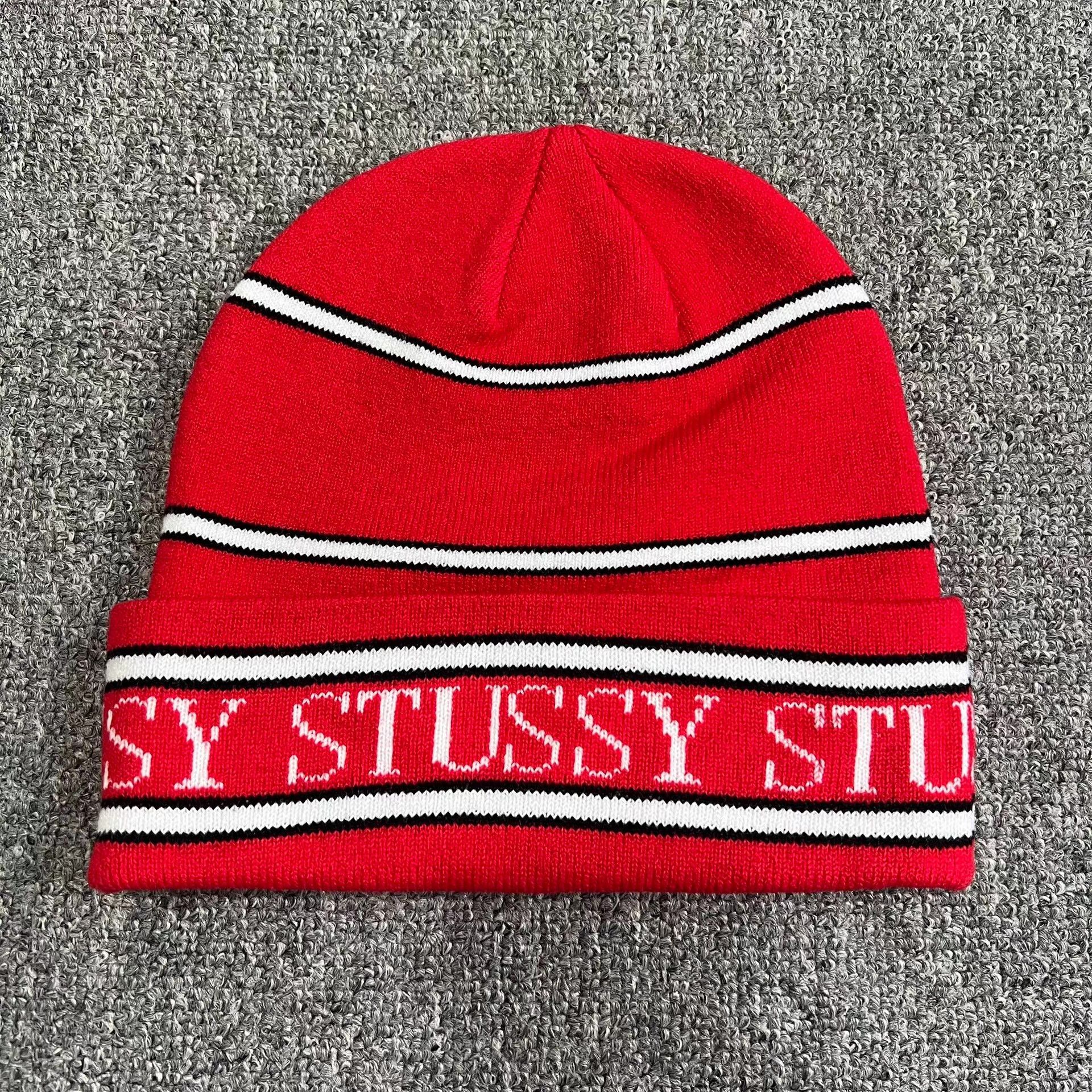 Stussy Stussy Striped Logo Knitted Beanie Q7 Size ONE SIZE - 5 Thumbnail