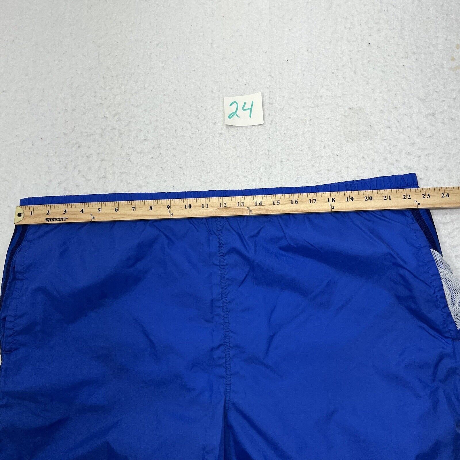 Adidas Vintage Adidas XL Blue Swim Trunks Bathing Suit 7" Inseam Size US 40 / EU 56 - 8 Thumbnail