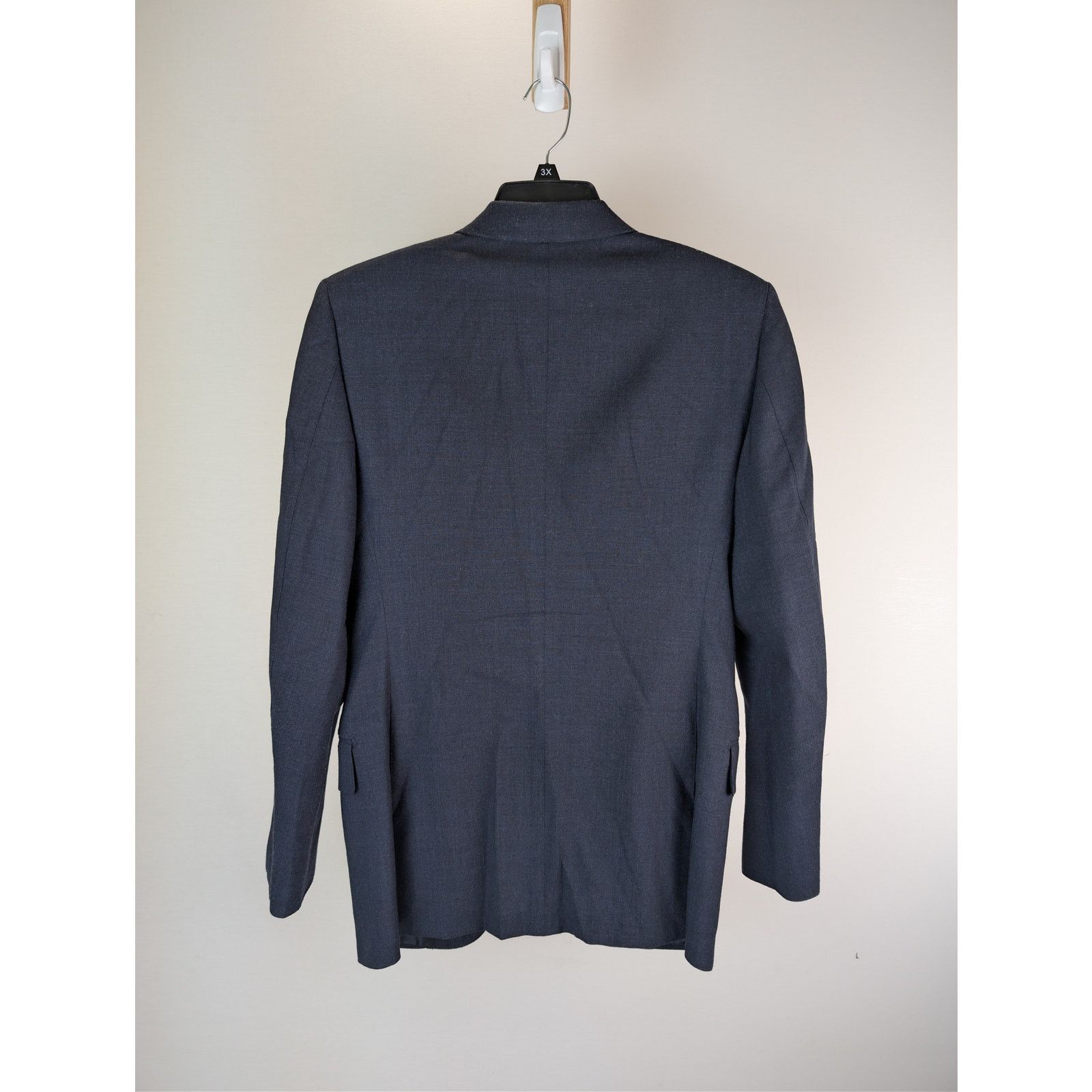 Tom Ford o1rshd1 CC20 Shelton Sharkskin Slim-Fit Wool Suit Jacket Size US M / EU 48-50 / 2 - 16 Thumbnail