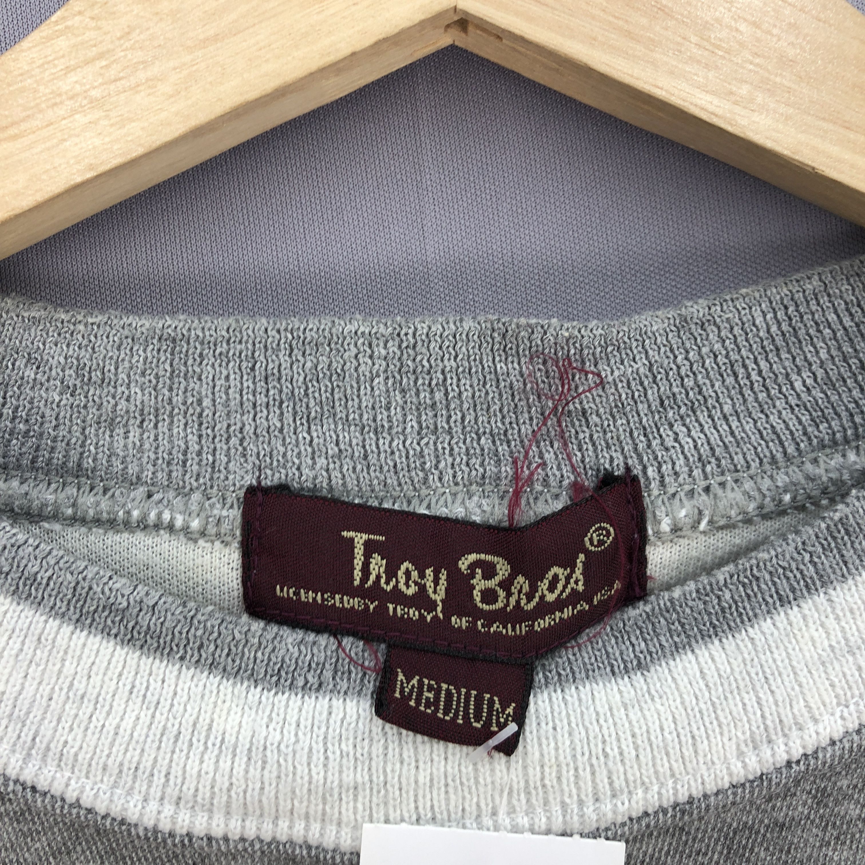 Japanese Brand × Vintage Vintage Troy Bros Sweatshirt Troy Bros Sweater Jumper Size US M / EU 48-50 / 2 - 4 Thumbnail