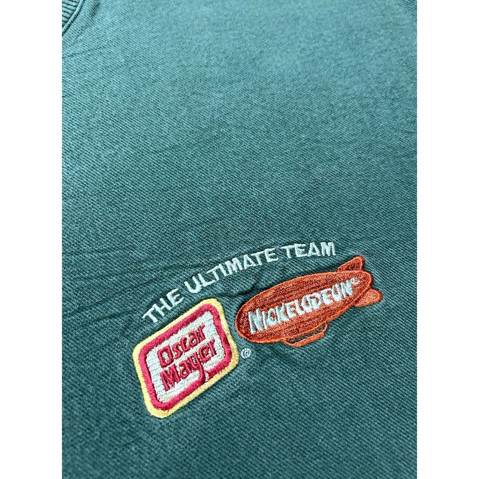 Nickelodeon VINTAGE Nickelodeon Oscar Mayer The Ultimate Team Promo Sweatshirt 90s XL Mens Size US XL / EU 56 / 4 - 3 Thumbnail