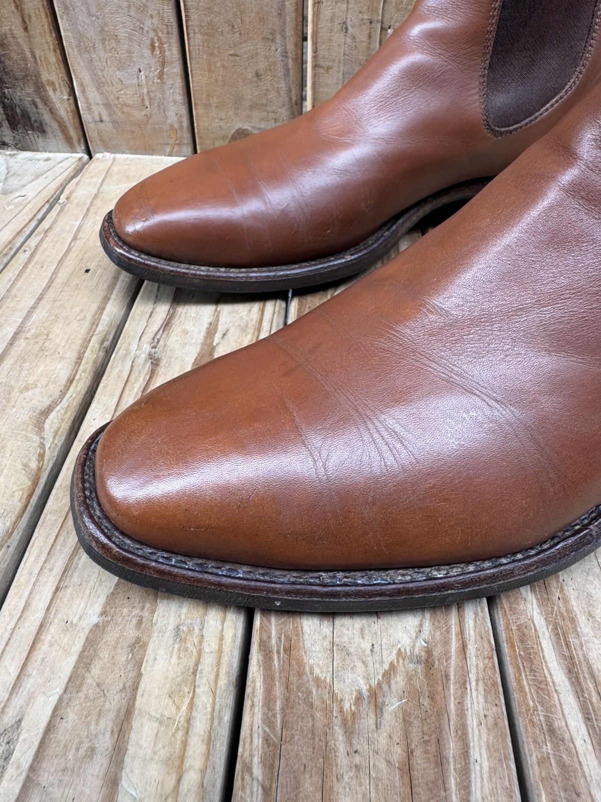 R.M. Williams R.M.Williams Brown leather Australian Men Boots UK 8 H US 9 Size US 9 / EU 42 - 16 Thumbnail