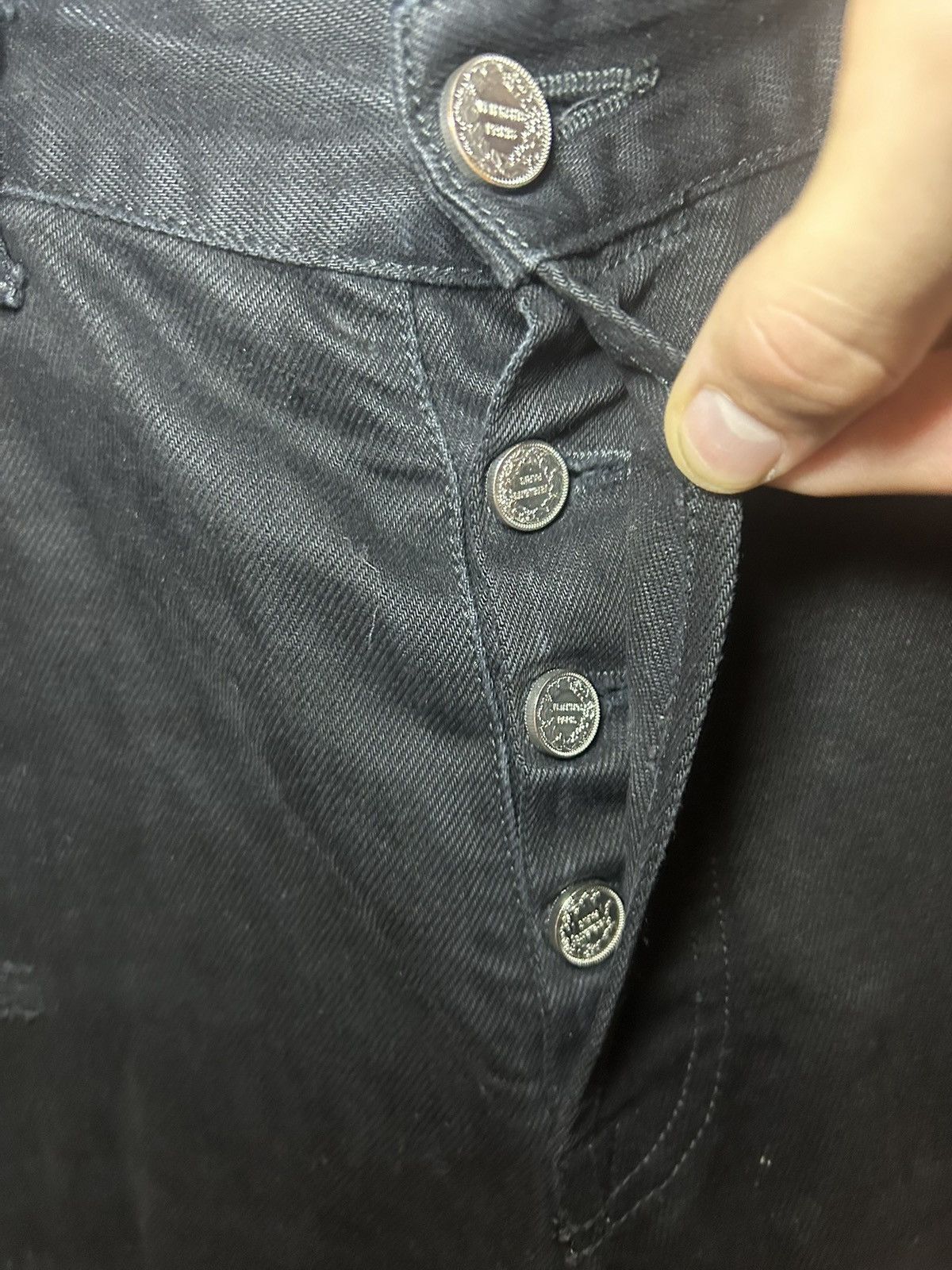 Vetements Vetements baggy black denim jeans Size US 34 / EU 50 - 10 Thumbnail