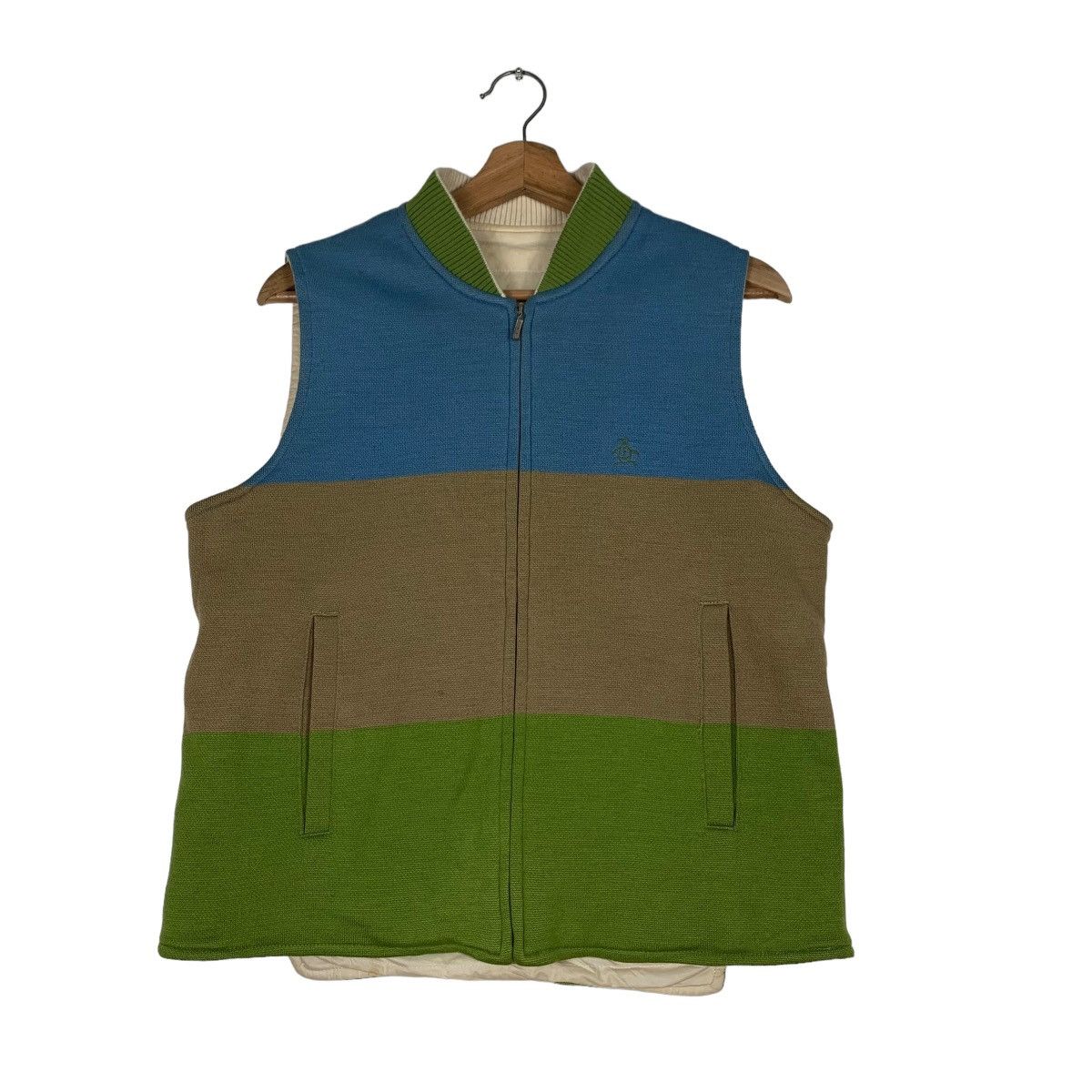 Grand Slam GRANDSLAM Colorblock Reversible Vest #0421-C19 Size US M / EU 48-50 / 2 - 1 Thumbnail