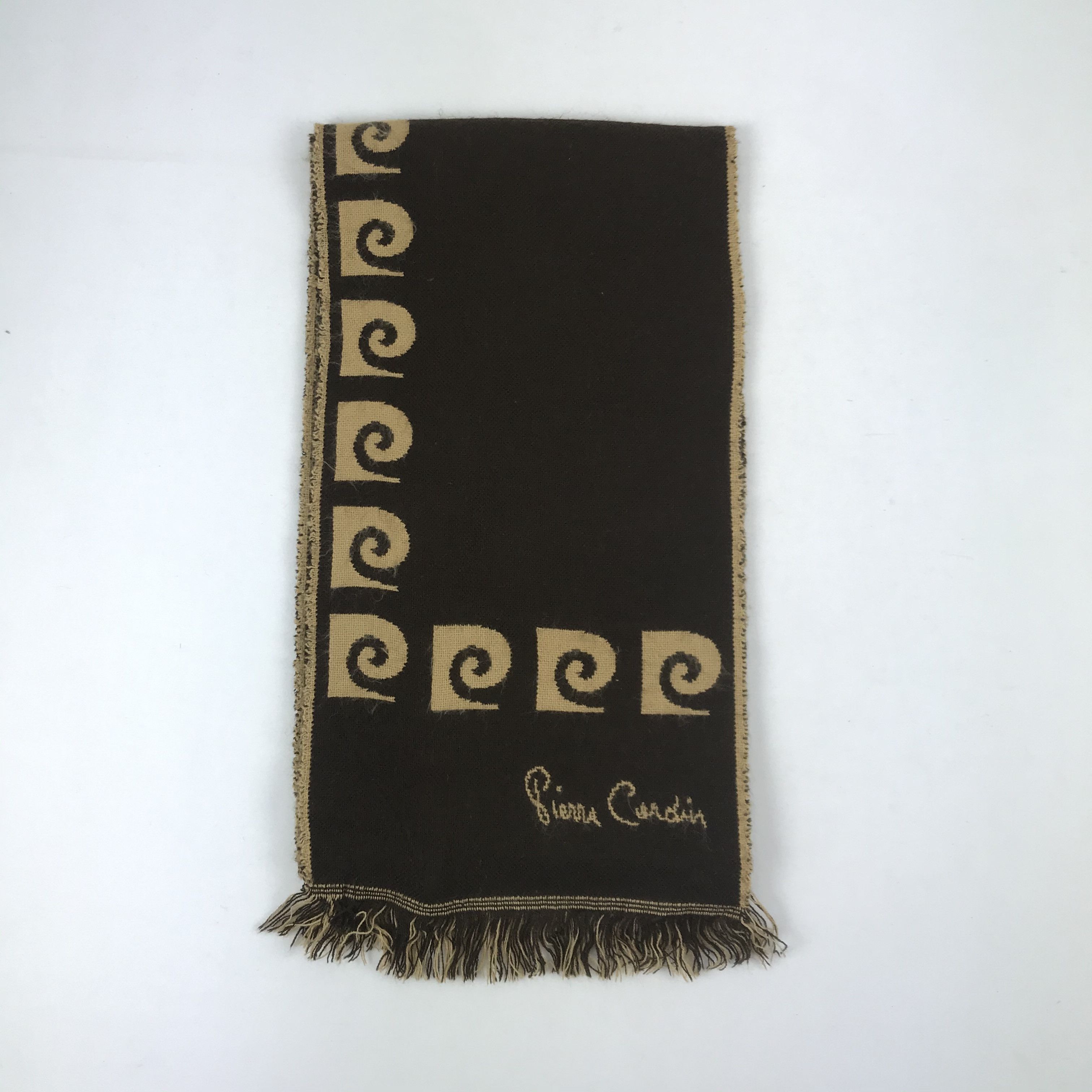 Pierre Cardin Vintage Pierre Cardin Scarf Wool Muffler Cashmere Scarves Size ONE SIZE - 2 Thumbnail