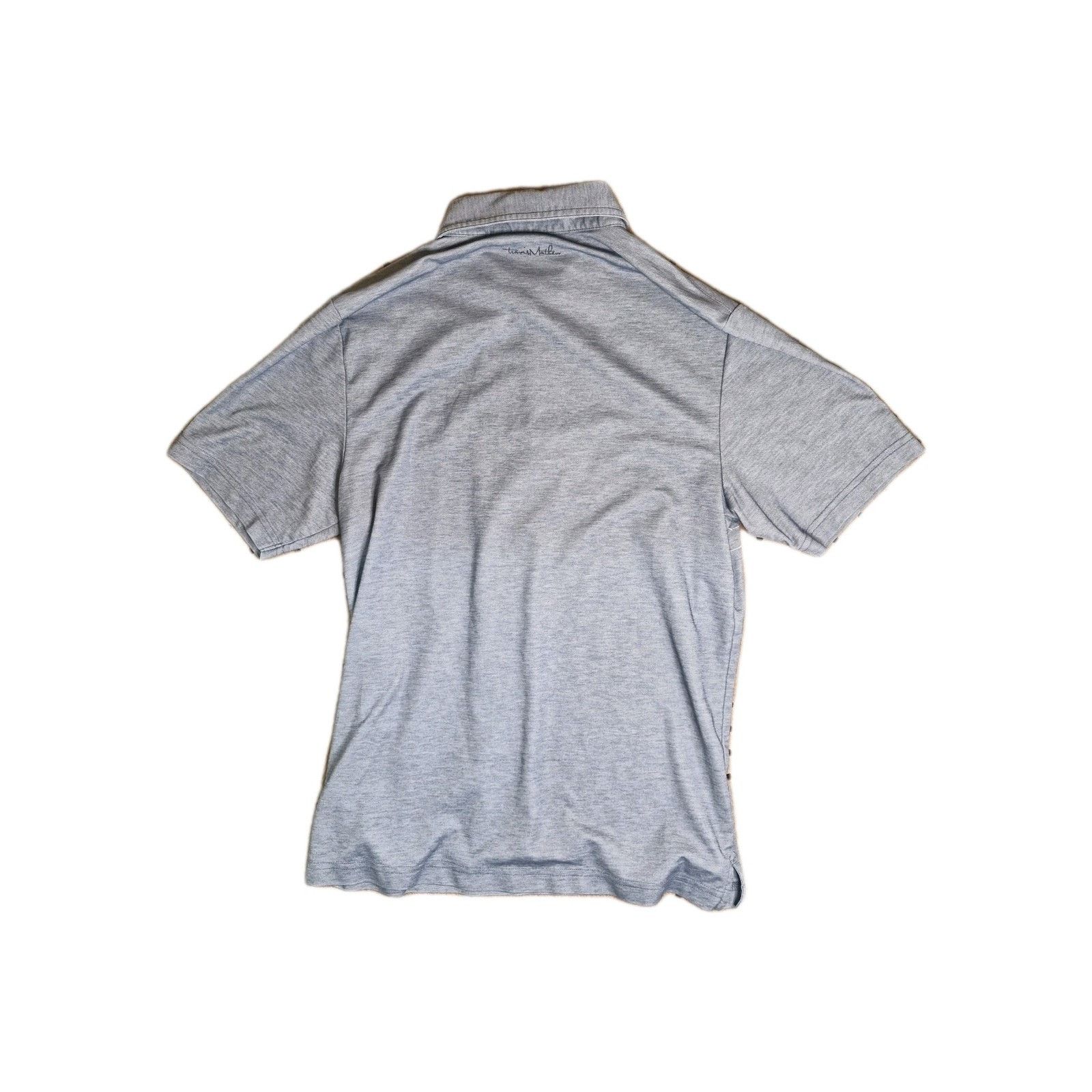 TravisMathew Travis Mathew Shirt Men’s Medium Blue Polo Heather Golf Size US M / EU 48-50 / 2 - 7 Thumbnail