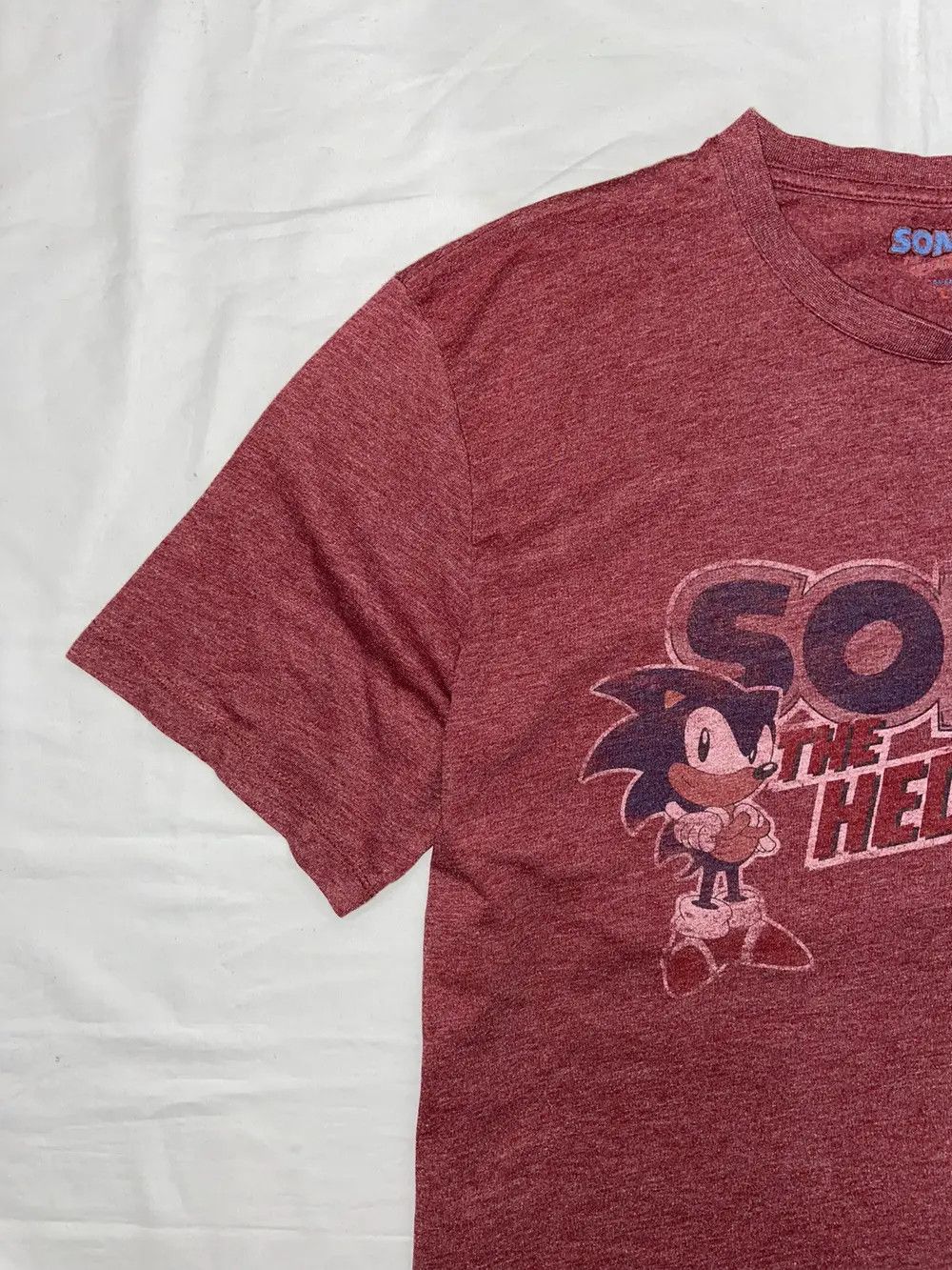 Anime VINTAGE SONIC THE HEDGEHOG Y2K T SHIRT VIDEO GAME TEE SEGA Size US L / EU 52-54 / 3 - 9 Thumbnail