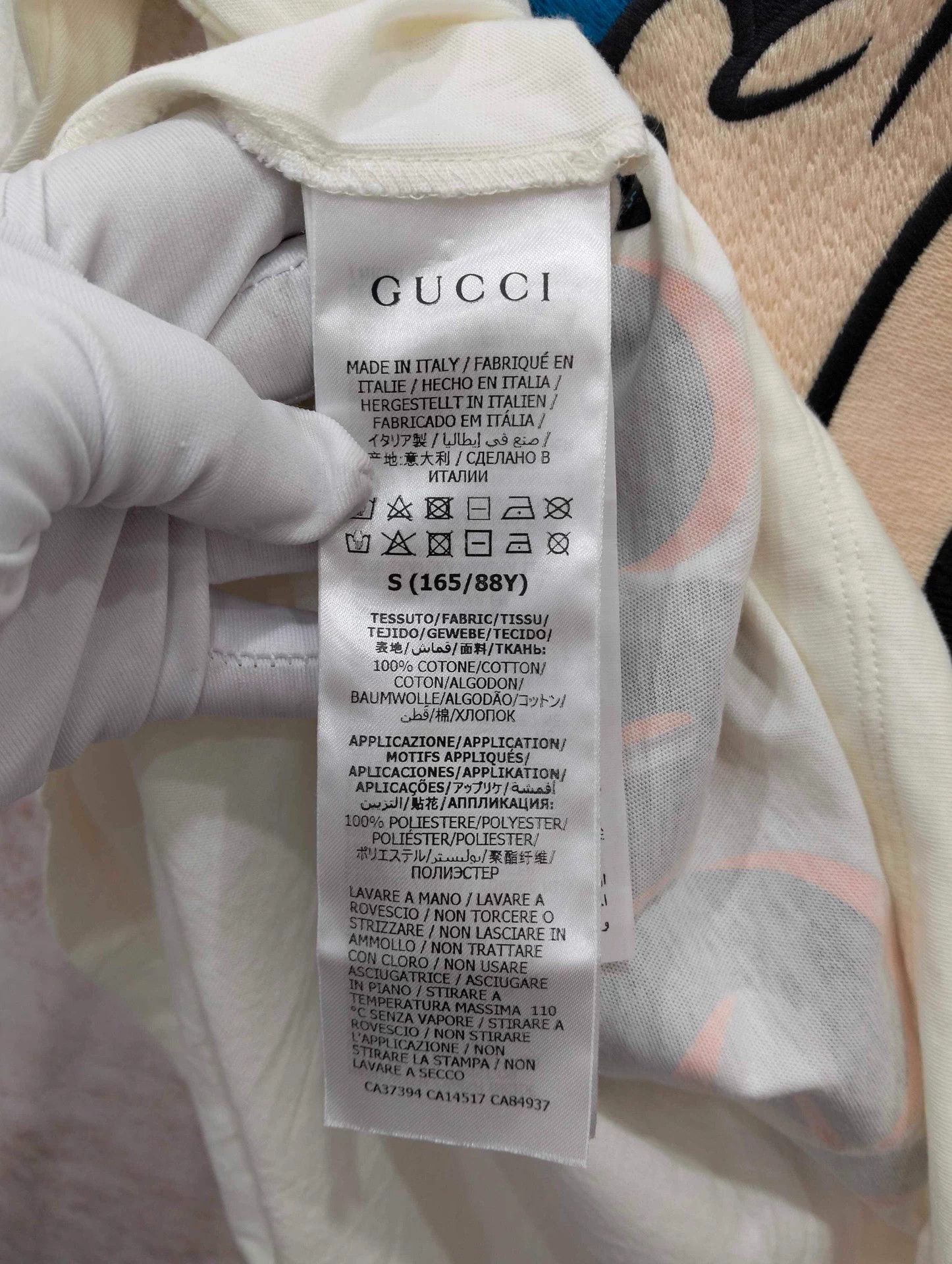 Gucci GUCCI Donald Duck Print Short Sleeve Tee Size S Size US S / EU 44-46 / 1 - 4 Thumbnail