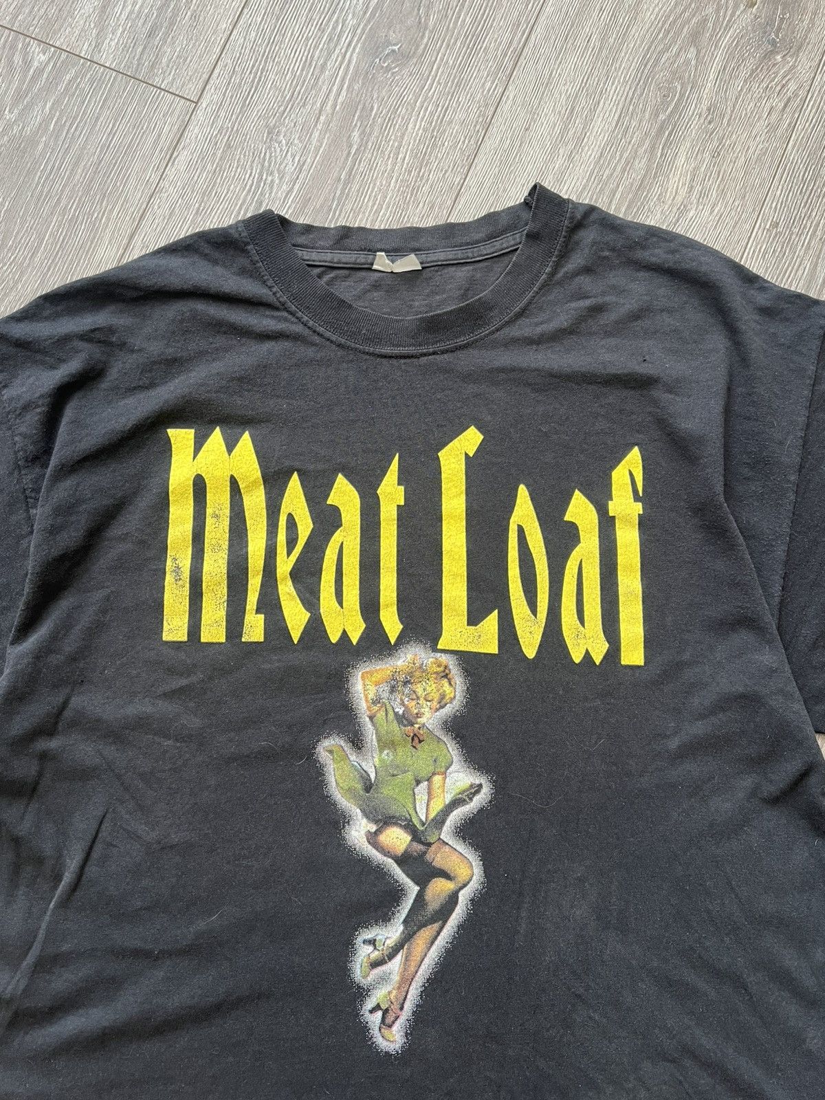 Band Tees Vintage 00s Meat Loaf Band T-Shirt Rock Merch Size US XL / EU 56 / 4 - 3 Thumbnail