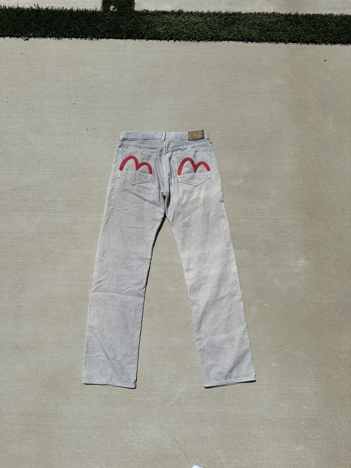 image of Evisu Vintage Corduroy in Light Blue, Men's (Size 30)