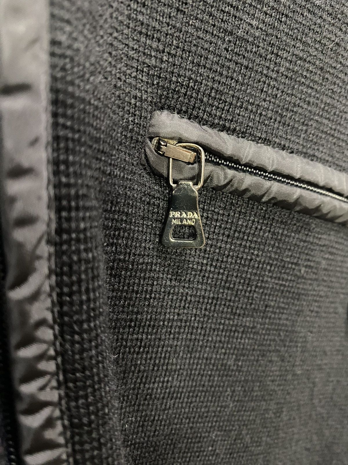 Prada VINTAGE Y2K PRADA SWEATER . PULL OVER . HALF ZIPPER Size US M / EU 48-50 / 2 - 10 Thumbnail
