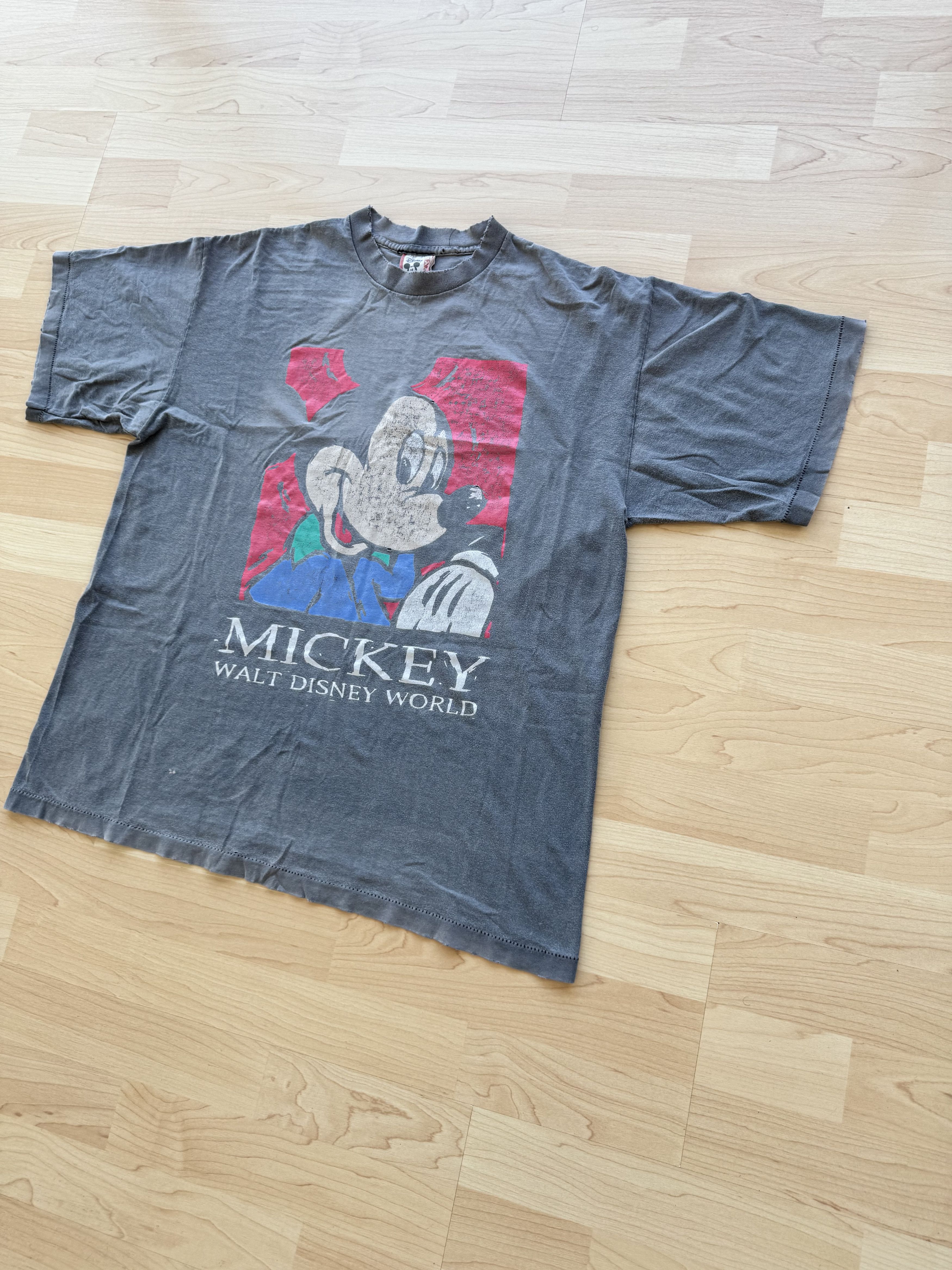 Disney T-shirt Mickey Mouse vintage 90s Walt Disney World Size US XL / EU 56 / 4 - 3 Thumbnail