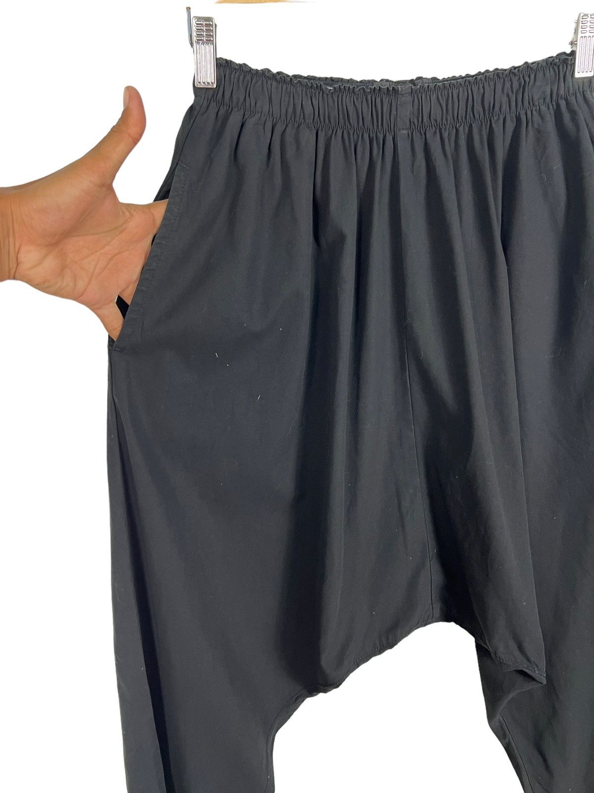 Issey Miyake BLACK ZUCCA SULFURIZATION SAROUEL HAREM PANTS MADE IN JAPAN Size US 32 / EU 48 - 10 Thumbnail