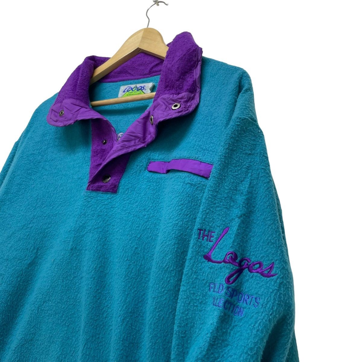 Vintage The Logo 7 Field Sport Collection Fleece Pull Over
