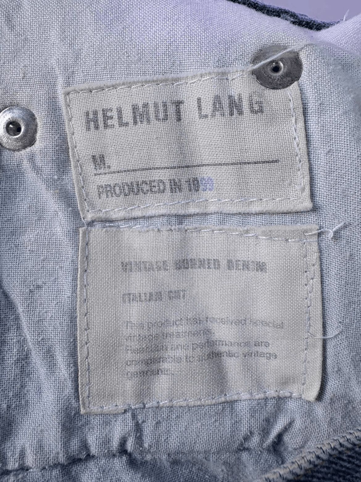 Helmut Lang Helmut Lang Rusted Washed Denim Size US 28 / EU 44 - 5 Thumbnail